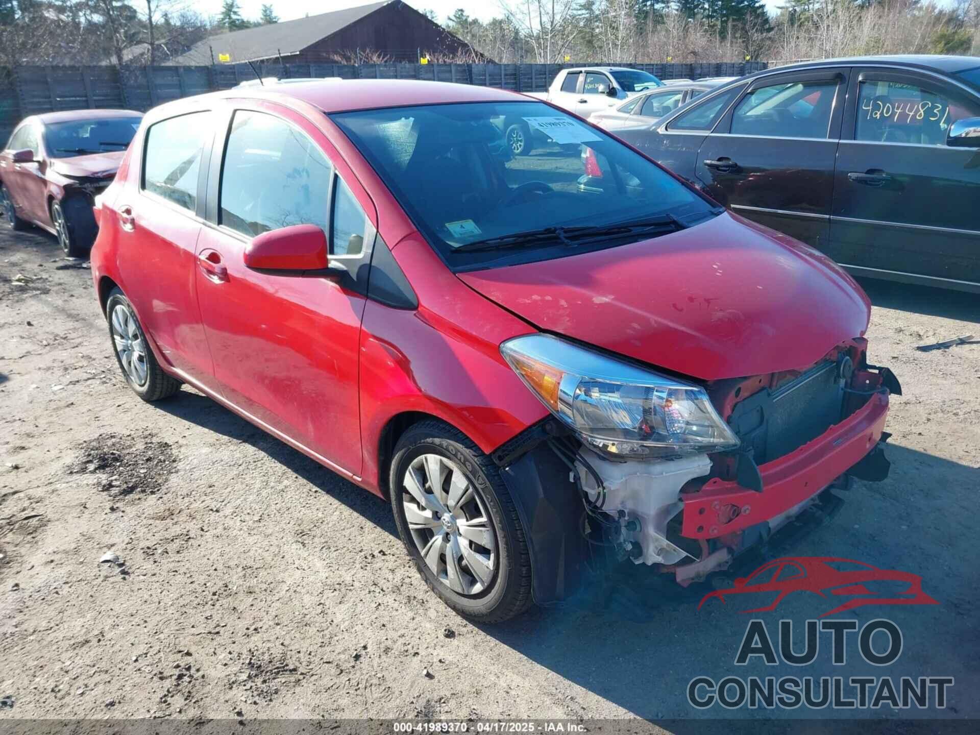 TOYOTA YARIS 2014 - VNKKTUD39EA000762