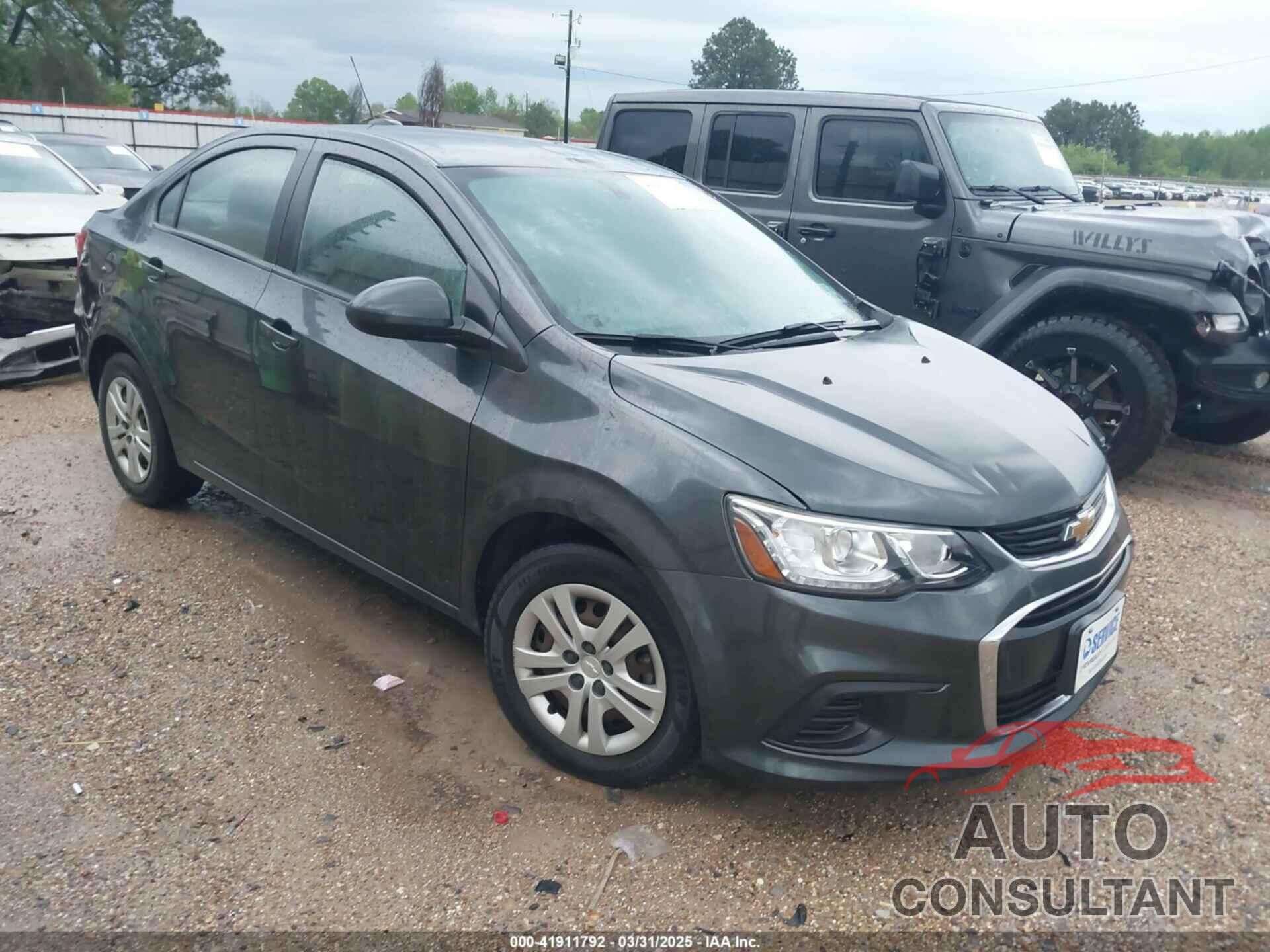 CHEVROLET SONIC 2020 - 1G1JB5SB5L4142747