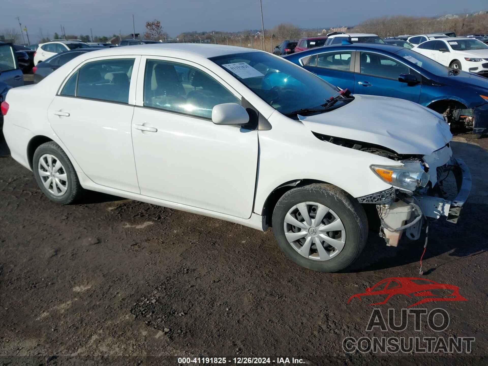 TOYOTA COROLLA 2009 - 2T1BU40E19C106363