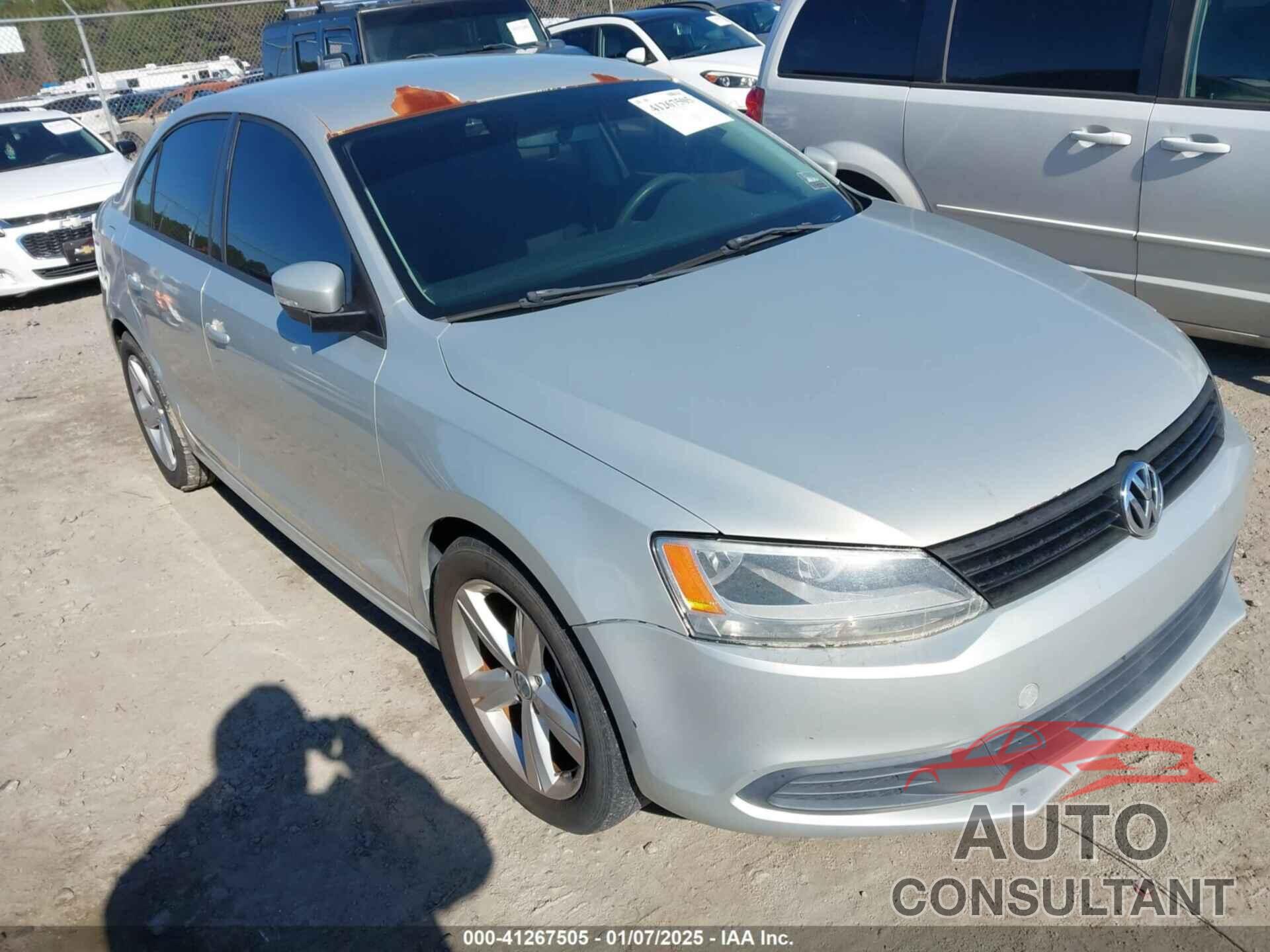 VOLKSWAGEN JETTA 2012 - 3VWDP7AJ1CM330287