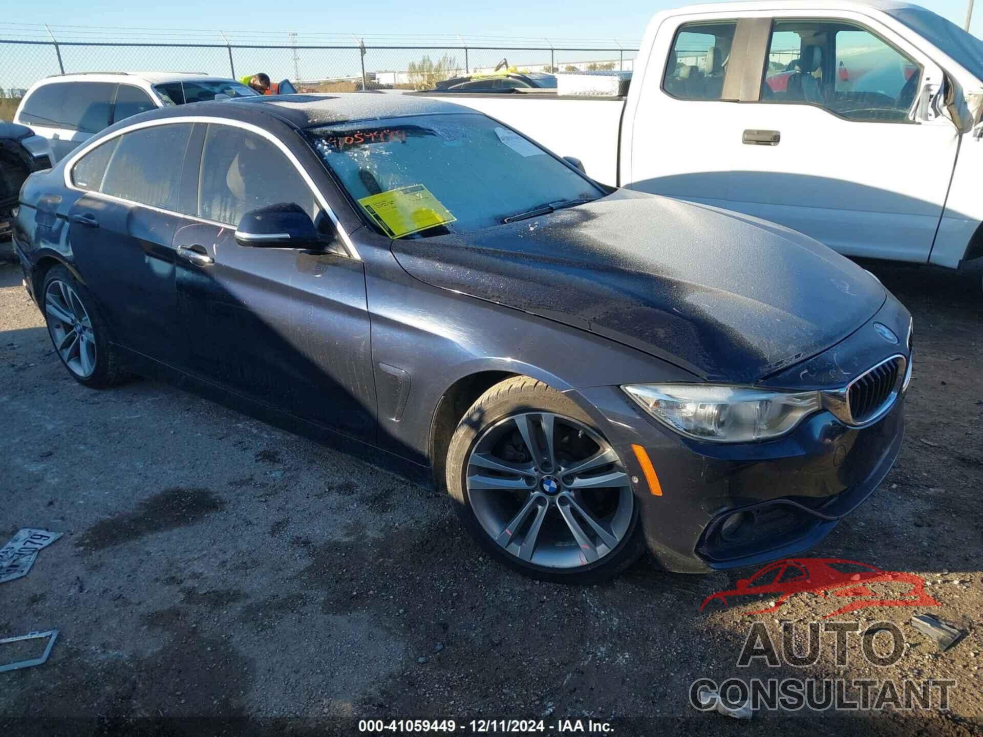 BMW 430I GRAN COUPE 2017 - WBA4F7C53HG438236
