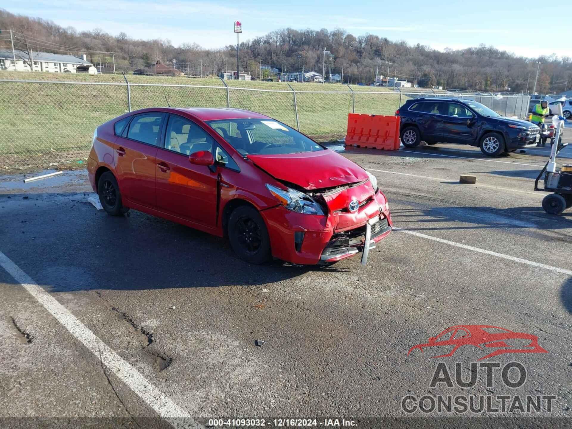 TOYOTA PRIUS 2013 - JTDKN3DU7D1730271