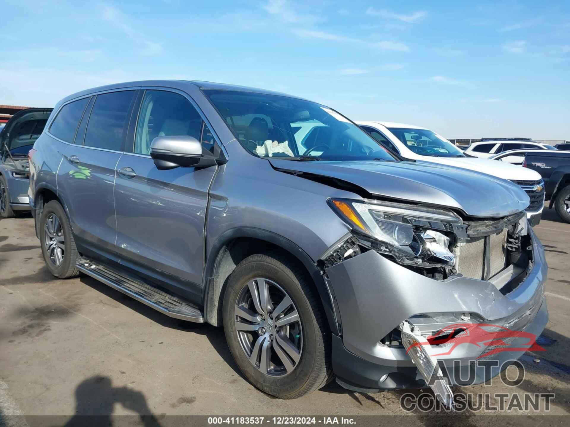 HONDA PILOT 2017 - 5FNYF6H59HB001228