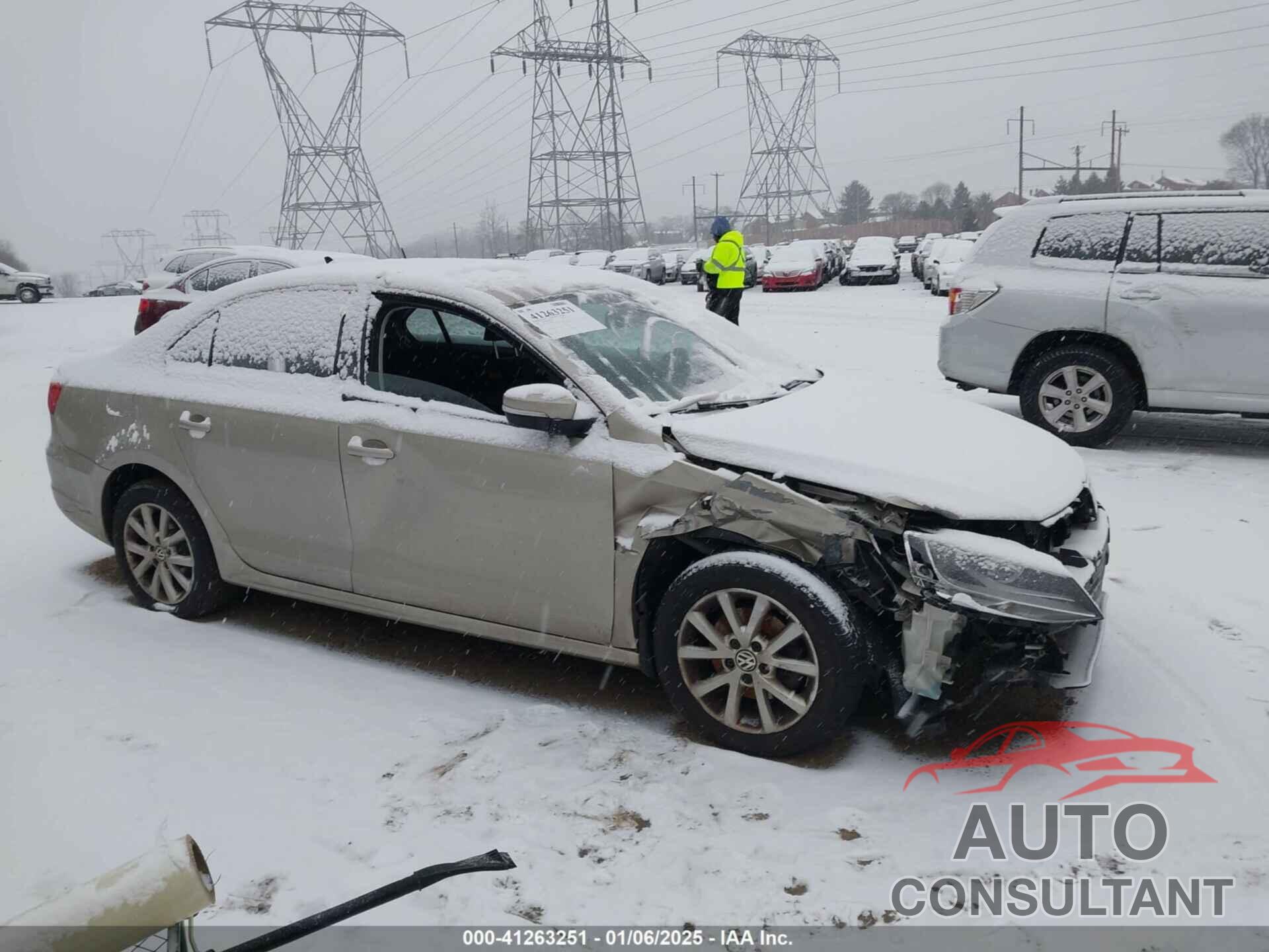 VOLKSWAGEN JETTA 2012 - 3VWDP7AJ6CM459478