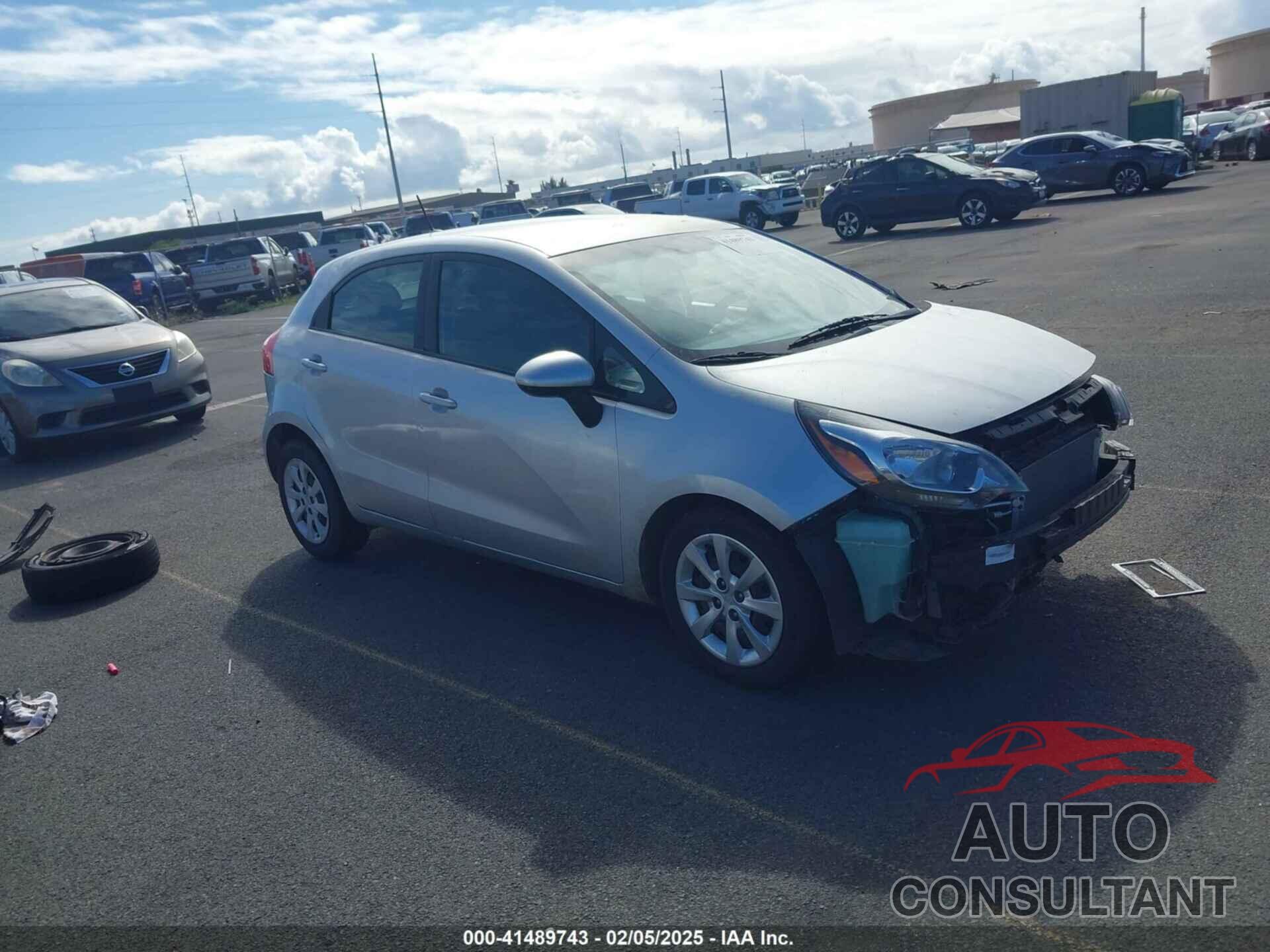 KIA RIO5 2012 - KNADM5A34C6067453