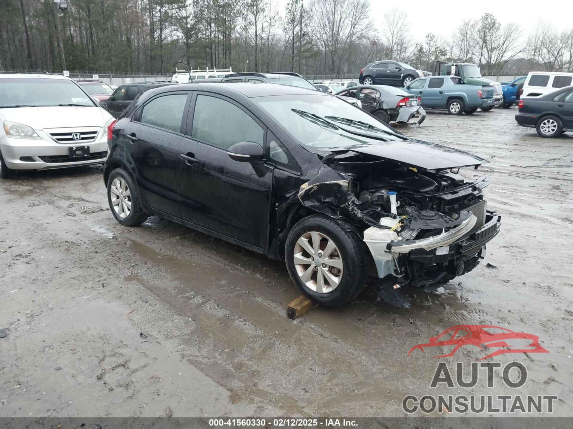 KIA RIO5 2012 - KNADN5A39C6013756