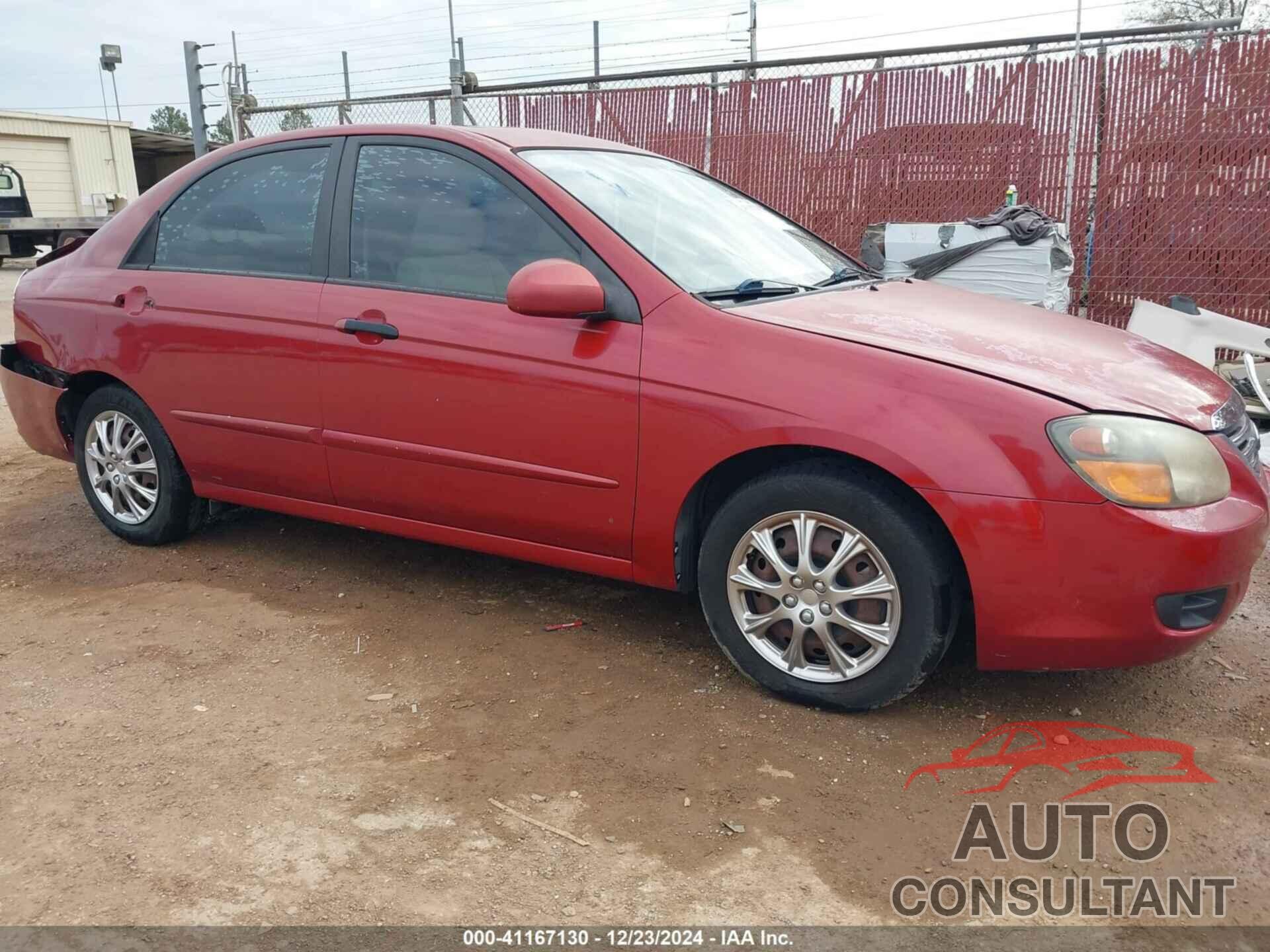 KIA SPECTRA 2009 - KNAFE221095623273