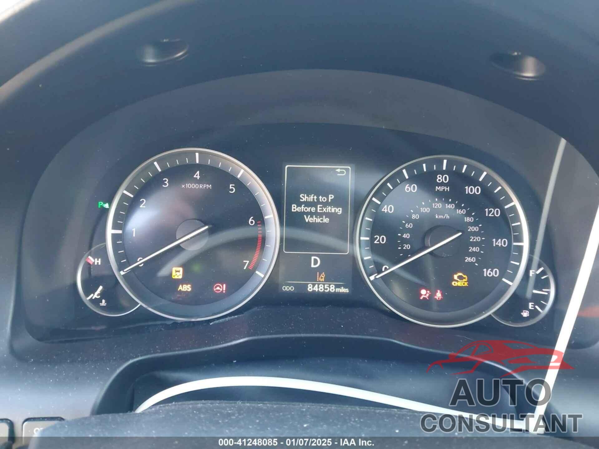 LEXUS ES 350 2017 - 58ABK1GG1HU060230