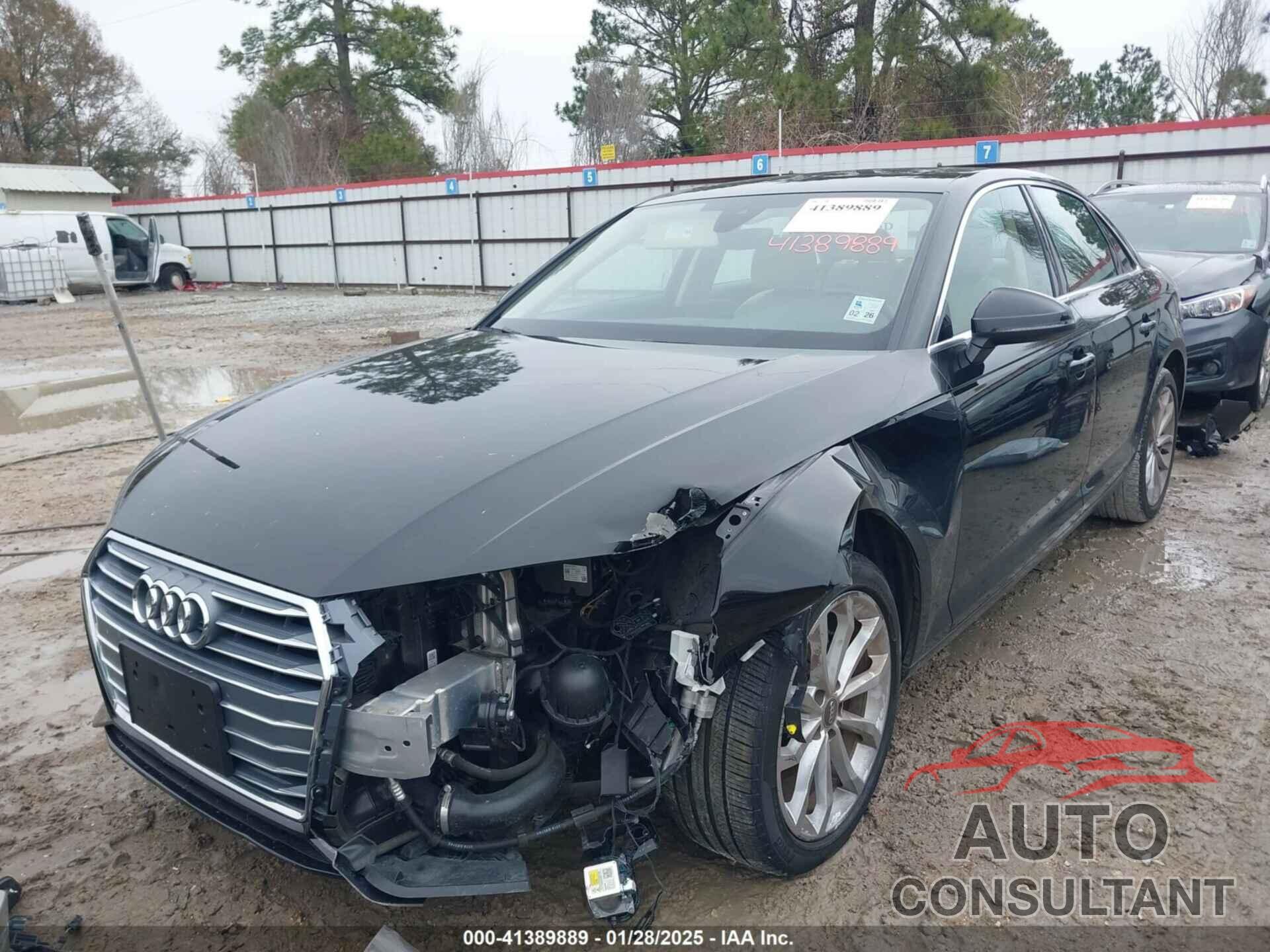 AUDI A4 2019 - WAUGMAF40KN001154