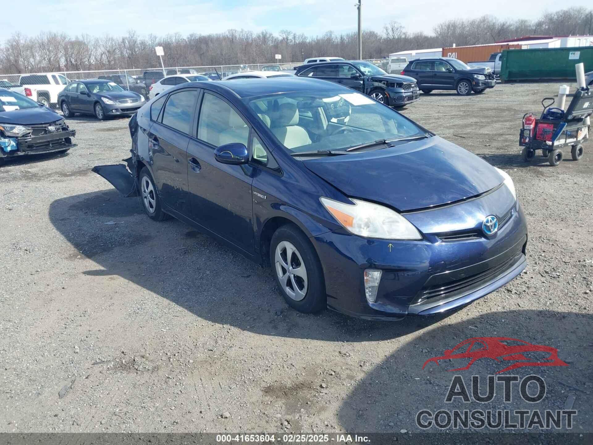 TOYOTA PRIUS 2013 - JTDKN3DU5D0338606