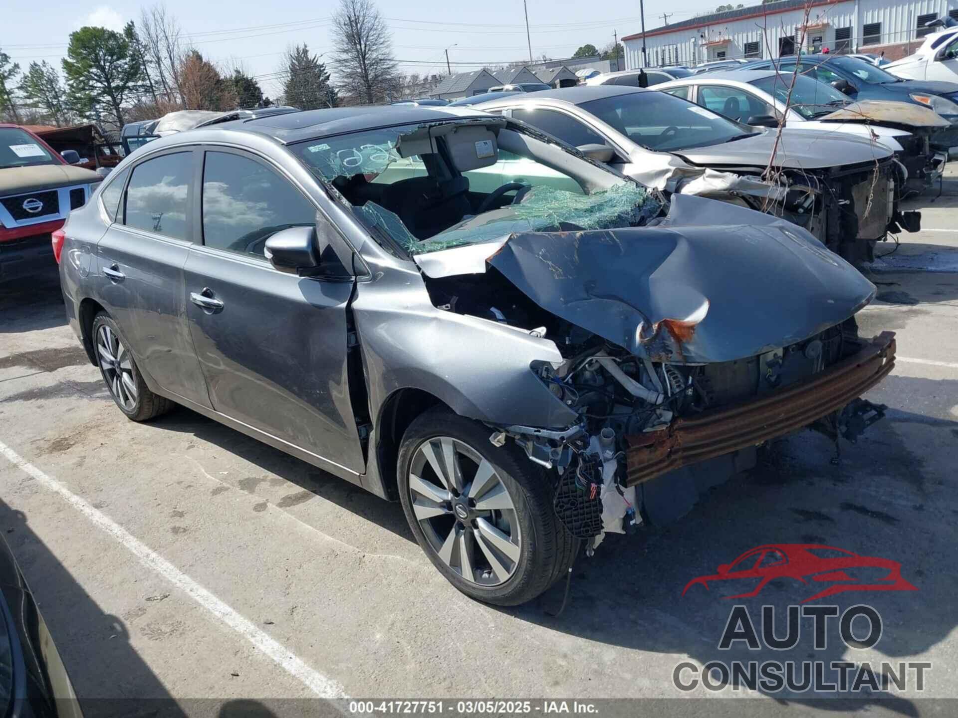NISSAN SENTRA 2019 - 3N1AB7AP7KY302268