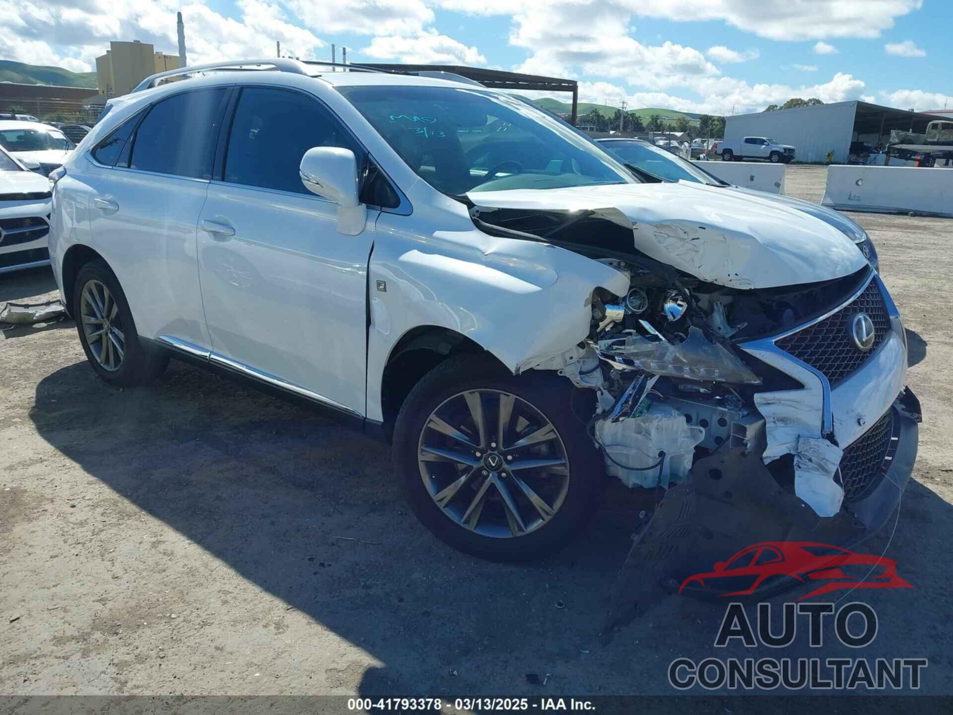 LEXUS RX 350 2015 - 2T2BK1BA7FC317833