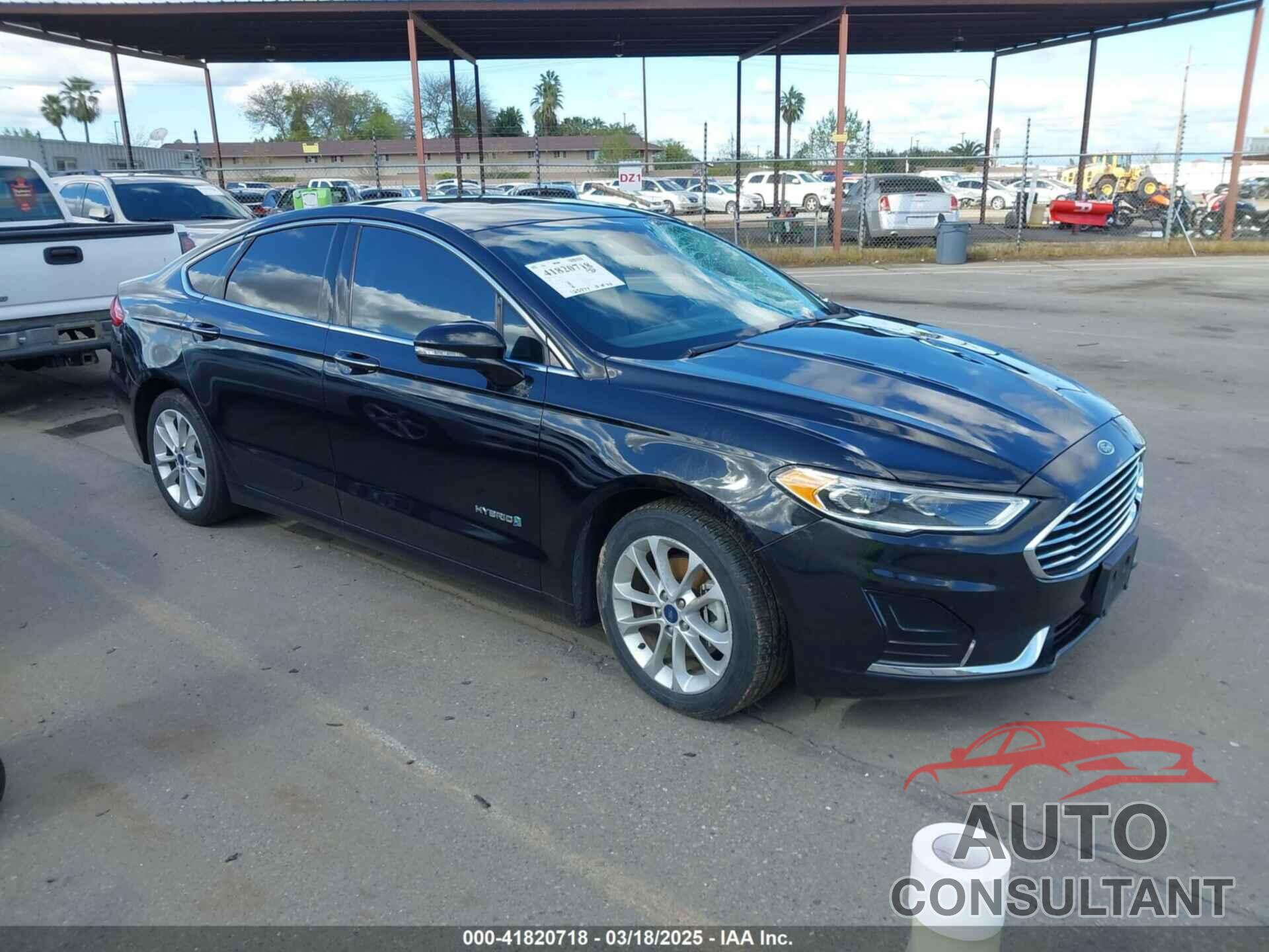 FORD FUSION HYBRID 2019 - 3FA6P0MU4KR242351
