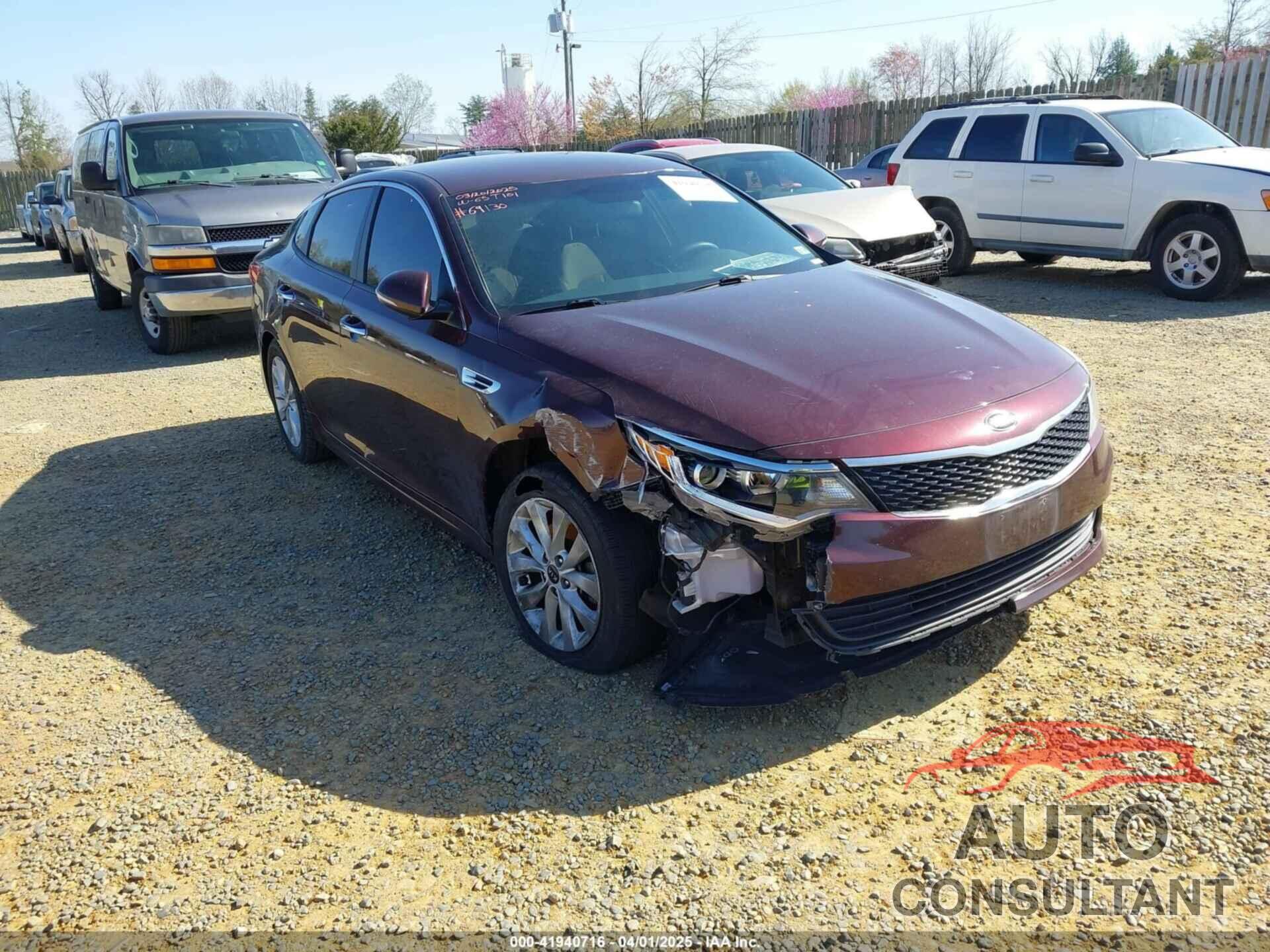 KIA OPTIMA 2018 - 5XXGT4L36JG271891