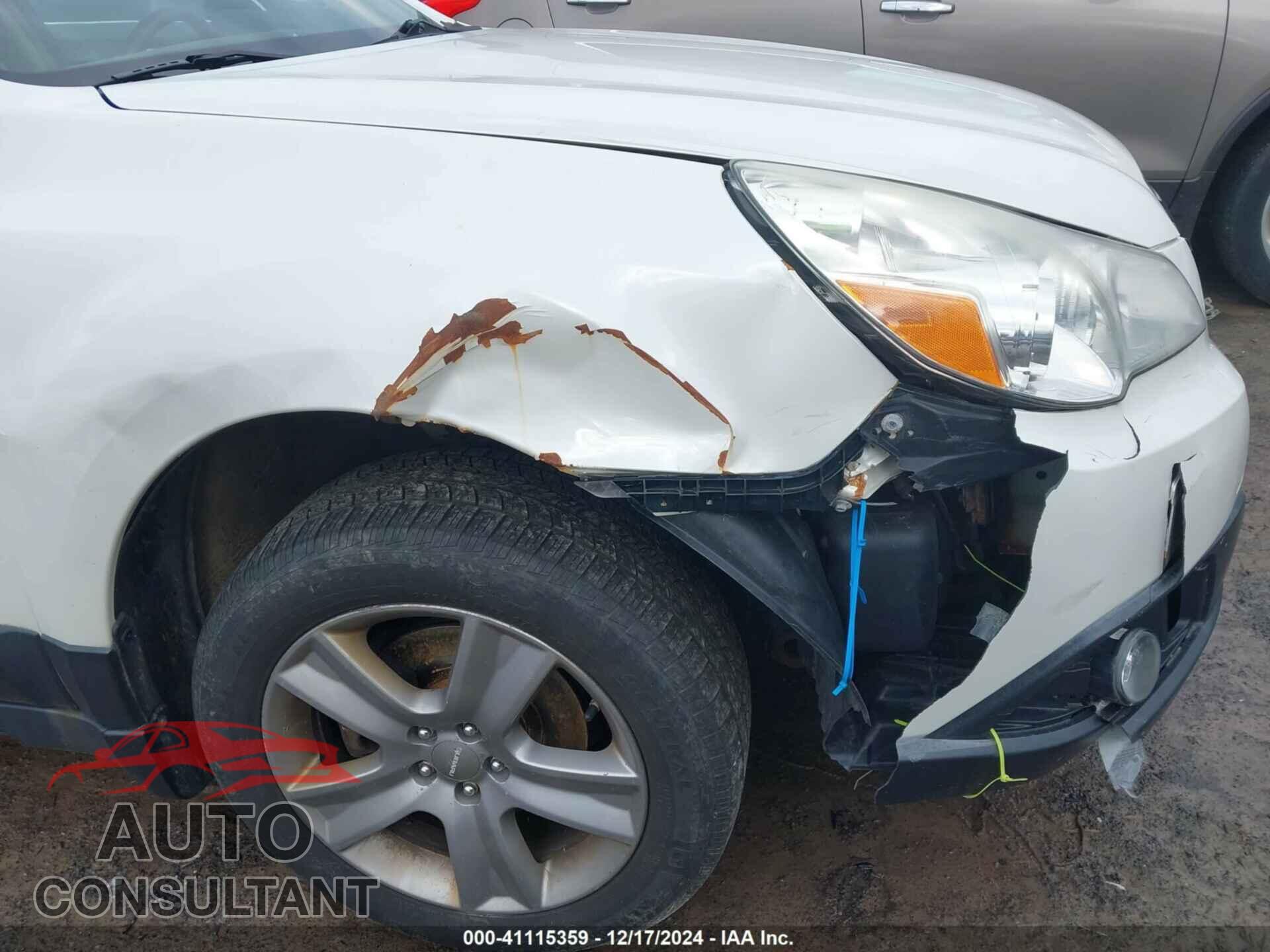 SUBARU OUTBACK 2012 - 4S4BRBACXC3244045