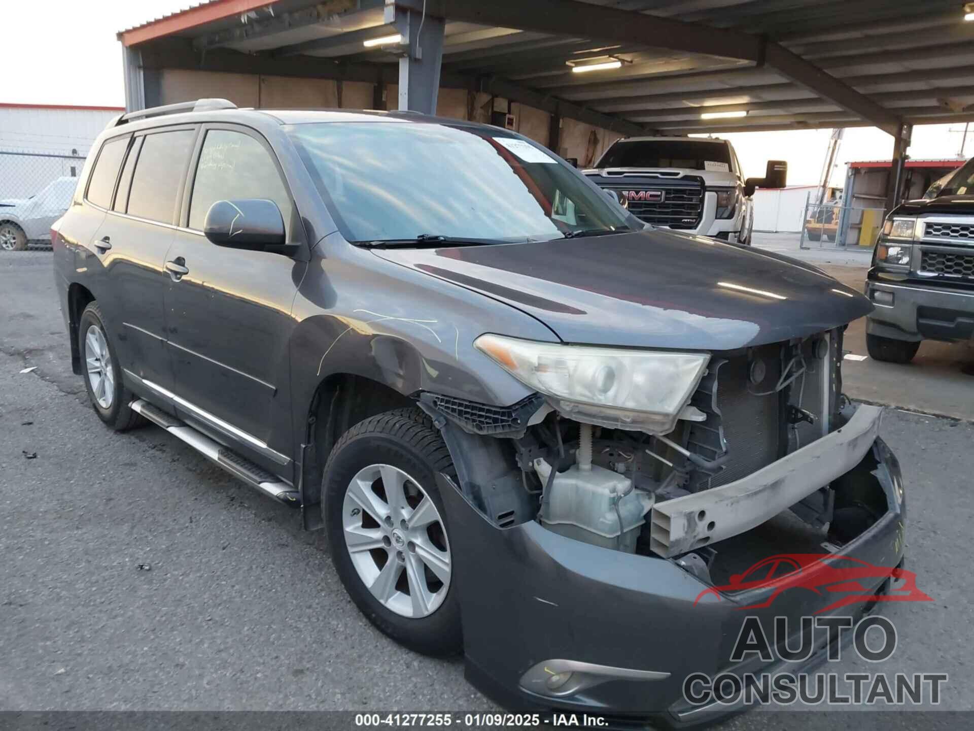 TOYOTA HIGHLANDER 2012 - 5TDZA3EH1CS029500