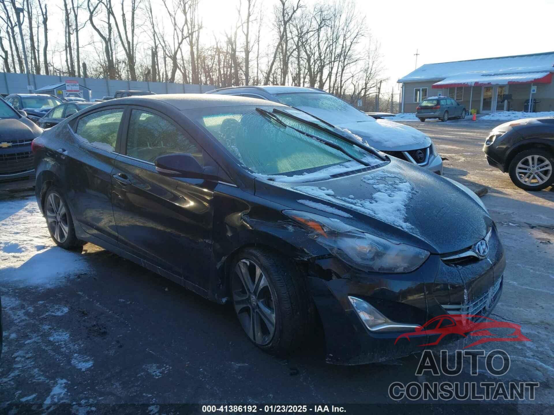 HYUNDAI ELANTRA 2016 - KMHDH4AH3GU585189