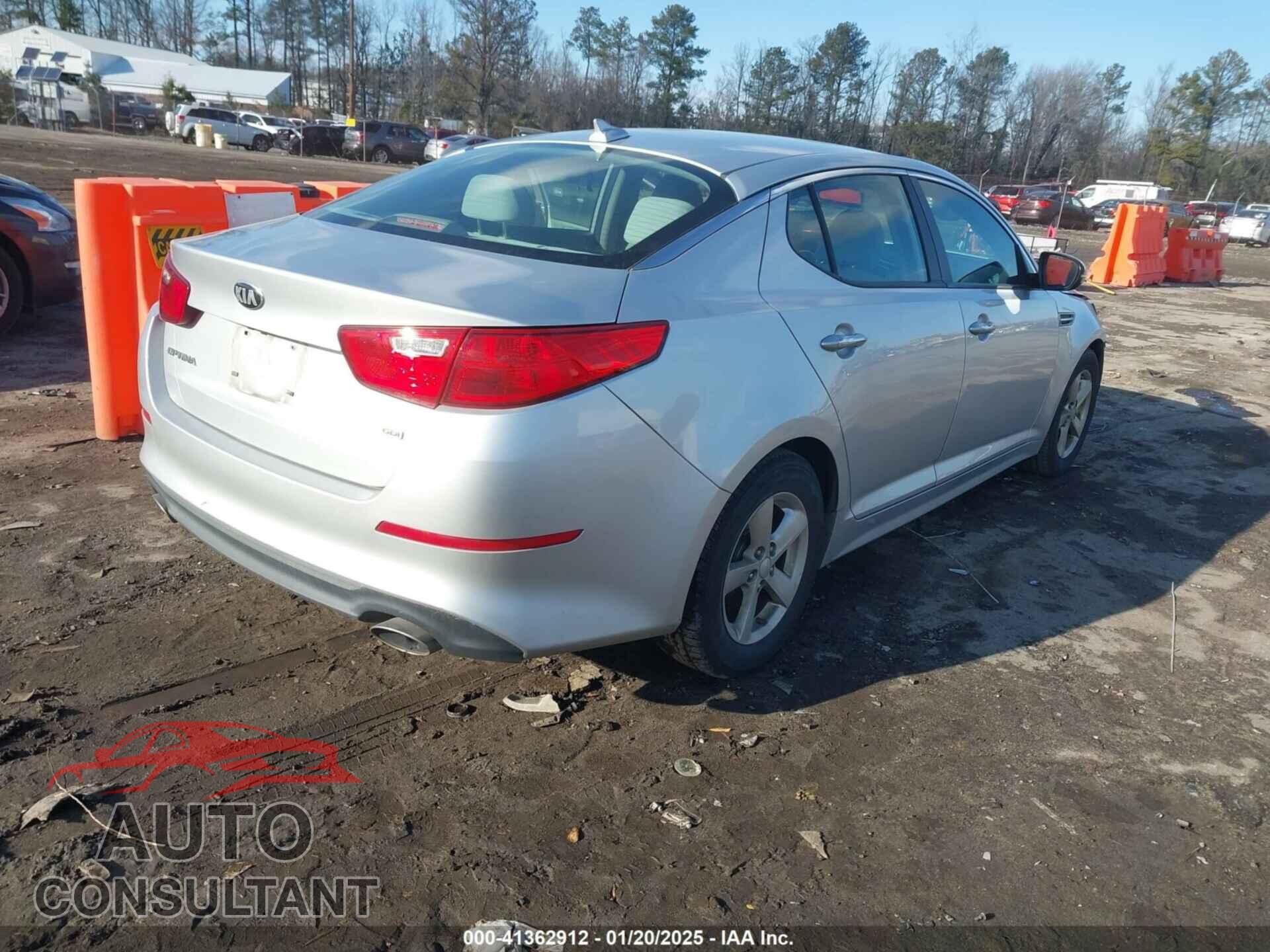 KIA OPTIMA 2014 - KNAGM4A76E5458350