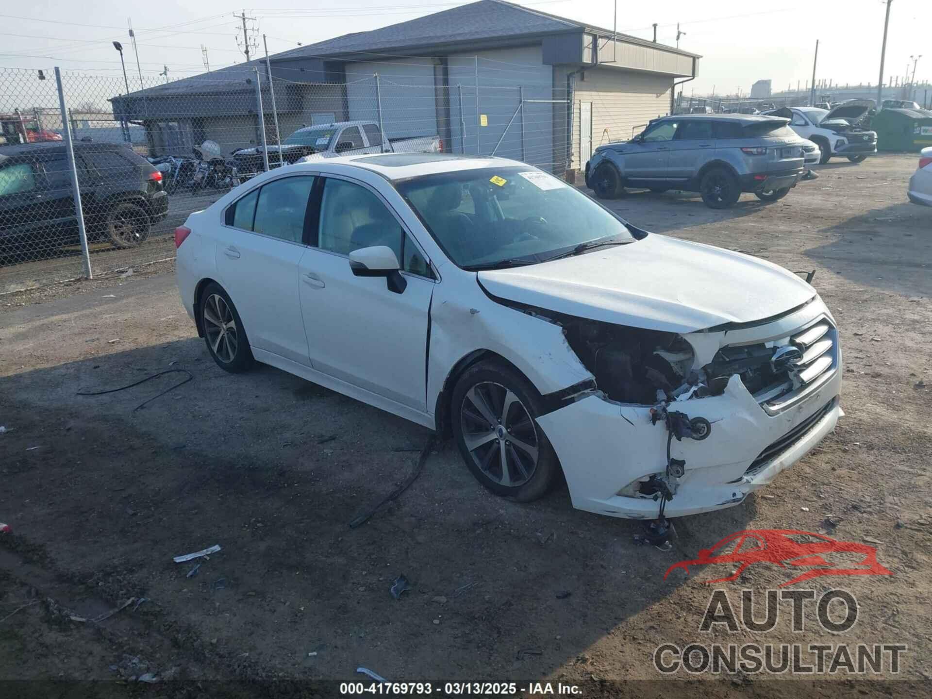 SUBARU LEGACY 2017 - 4S3BNAN60H3052722