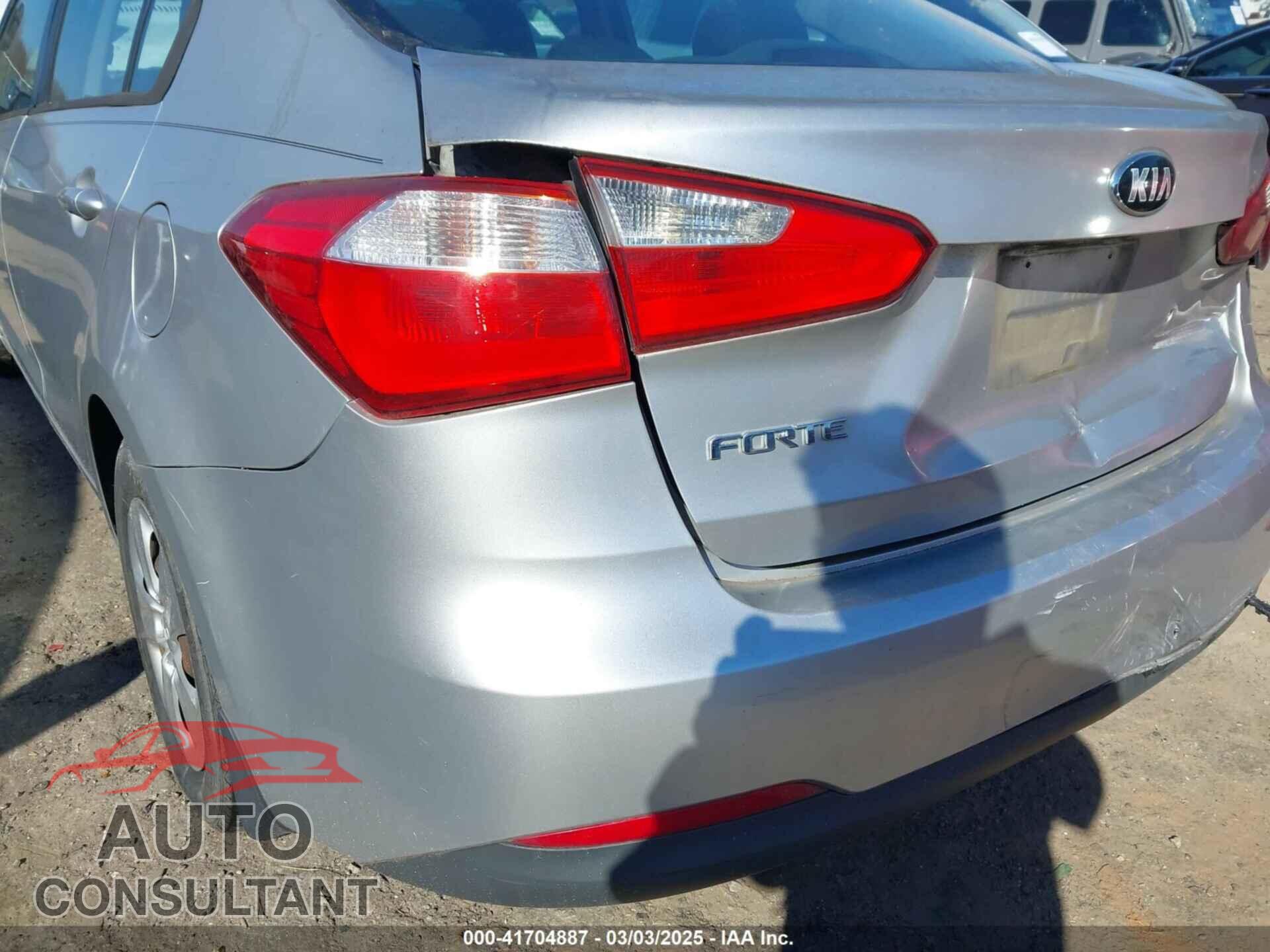KIA FORTE 2014 - KNAFK4A62E5142338