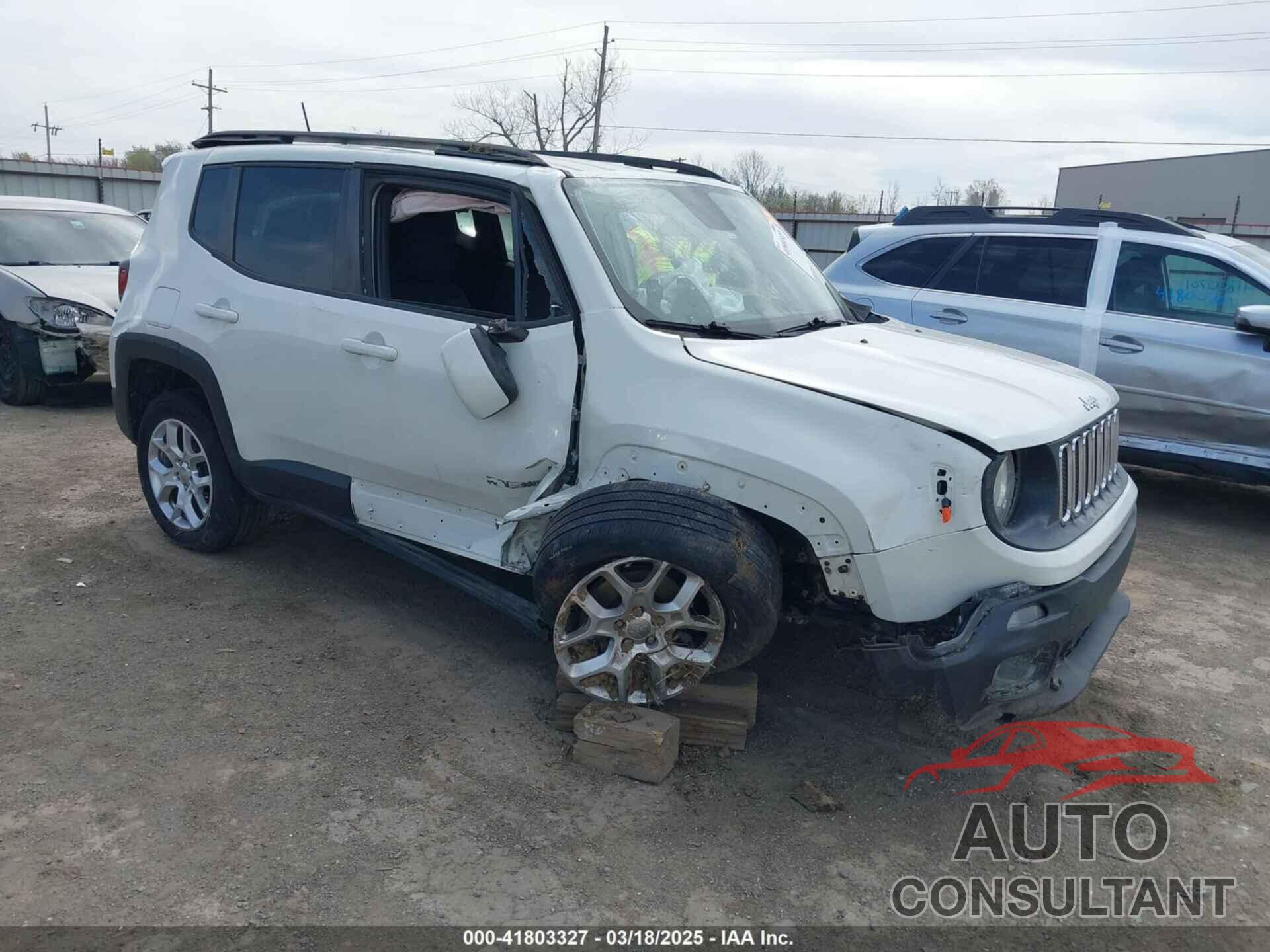 JEEP RENEGADE 2017 - ZACCJBBB2HPE57919