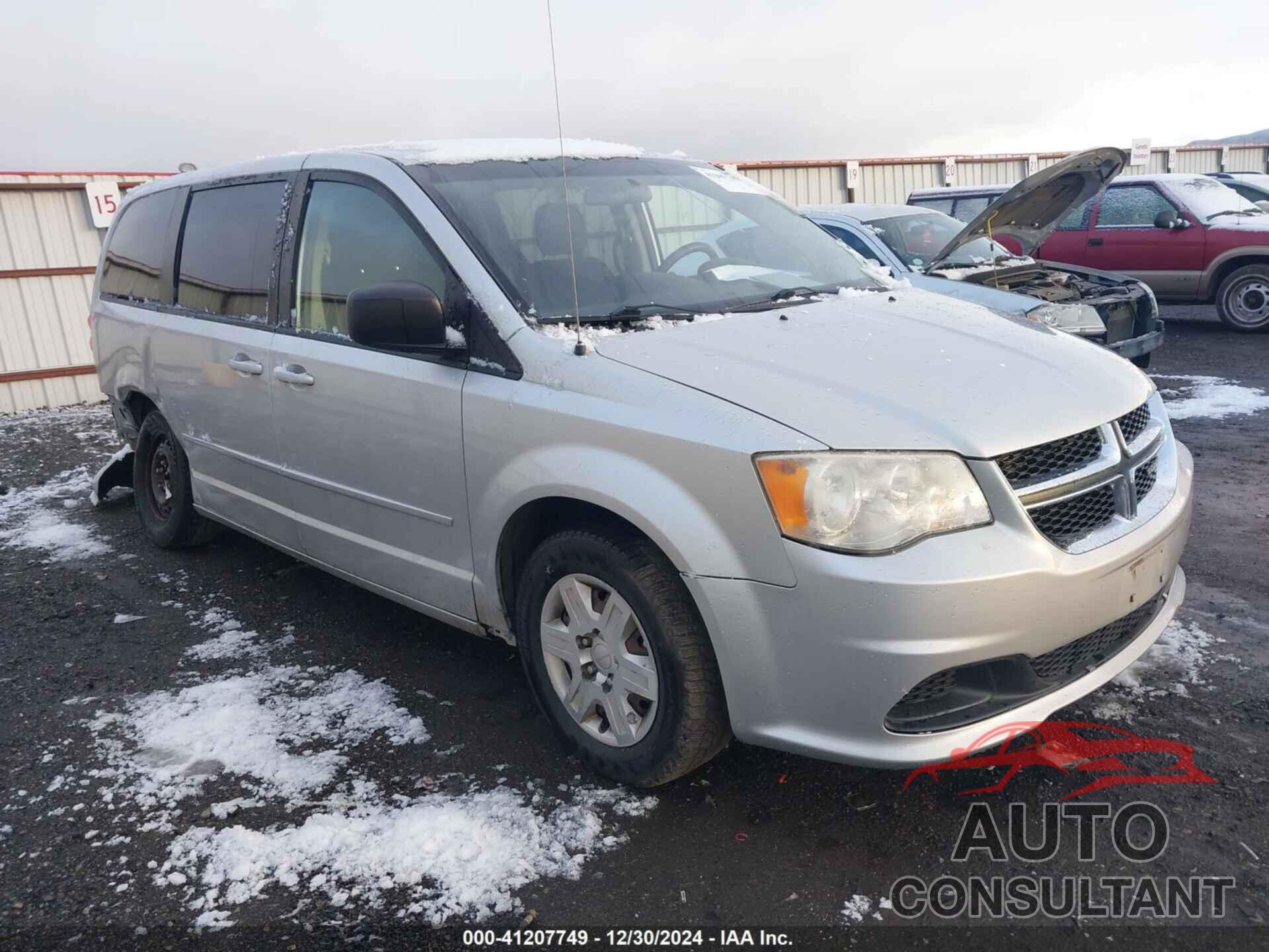DODGE GRAND CARAVAN 2012 - 2C4RDGBG2CR231989