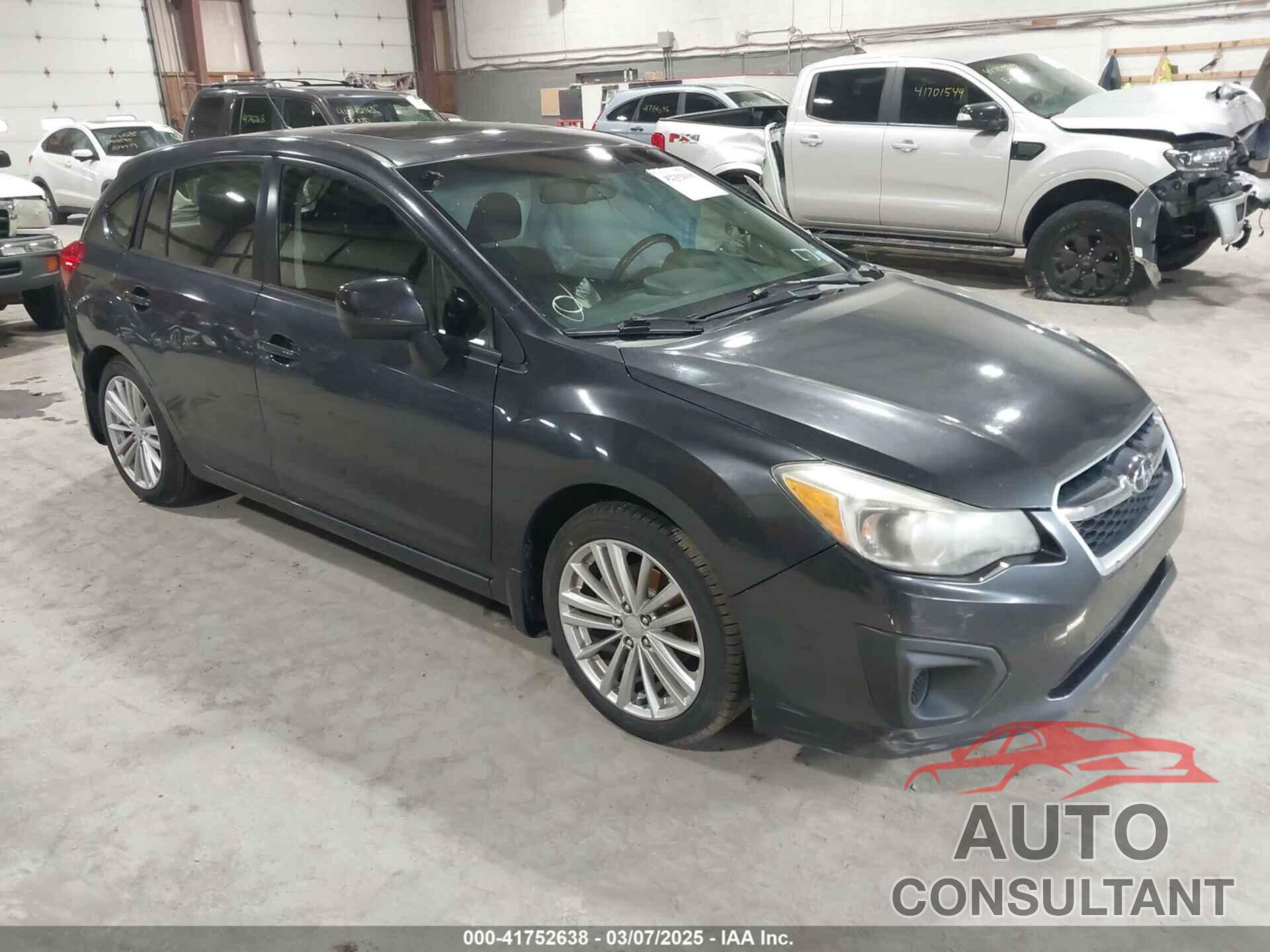 SUBARU IMPREZA 2013 - JF1GPAD60DH814645