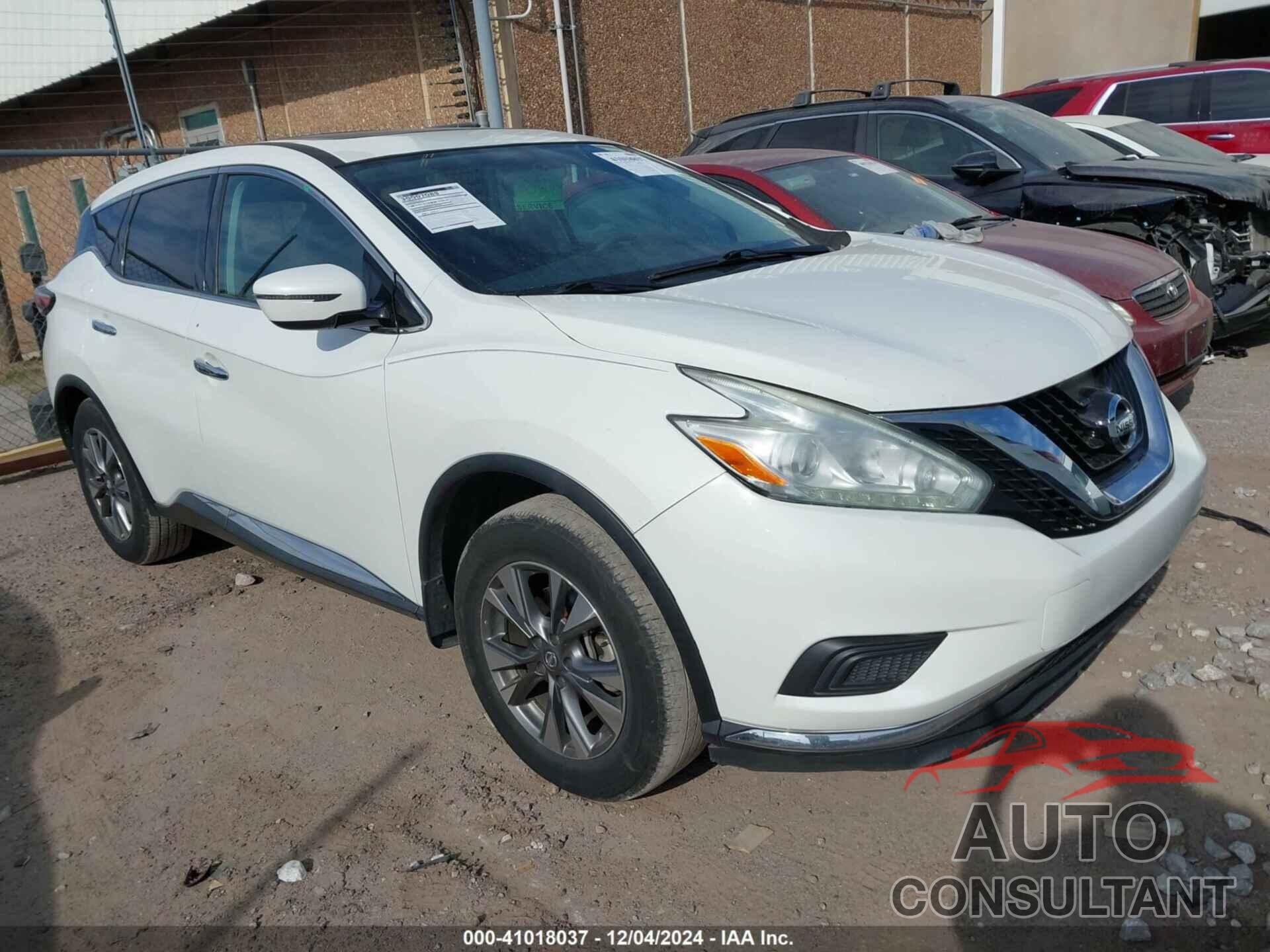 NISSAN MURANO 2017 - 5N1AZ2MG9HN170347