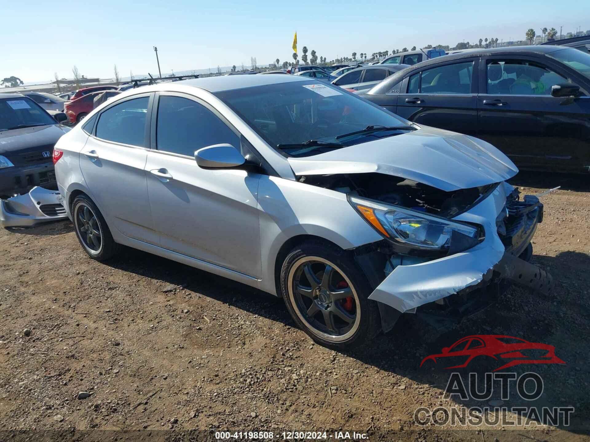 HYUNDAI ACCENT 2015 - KMHCT4AE4FU805485