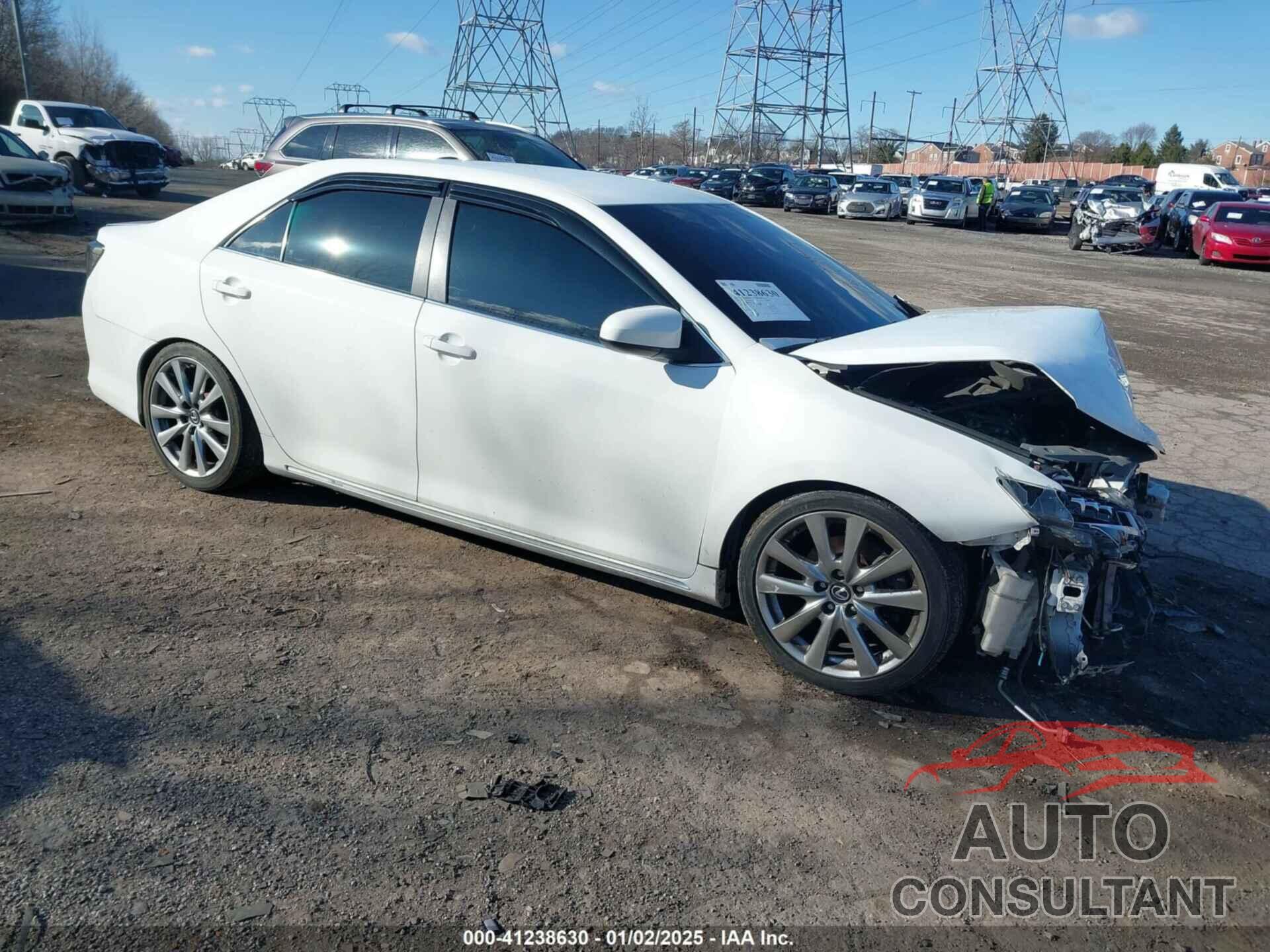 TOYOTA CAMRY 2012 - 4T1BF1FK0CU509567