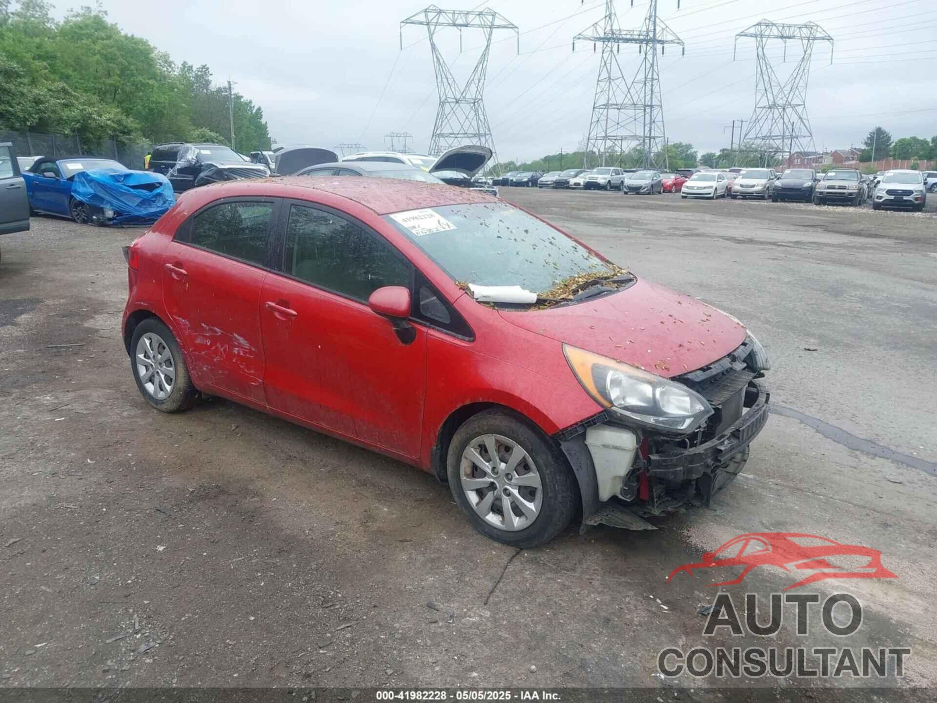 KIA RIO 2014 - KNADM5A31E6376820