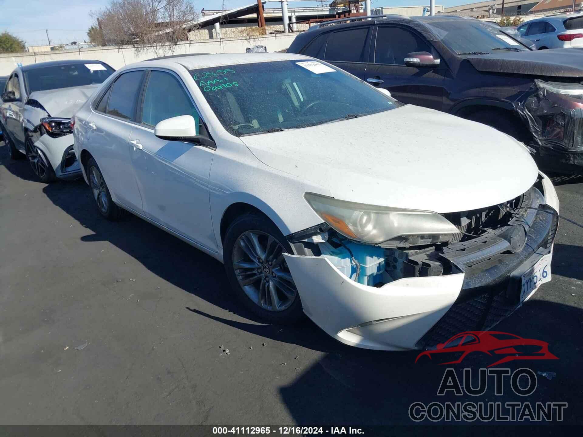 TOYOTA CAMRY 2015 - 4T1BF1FK7FU038019