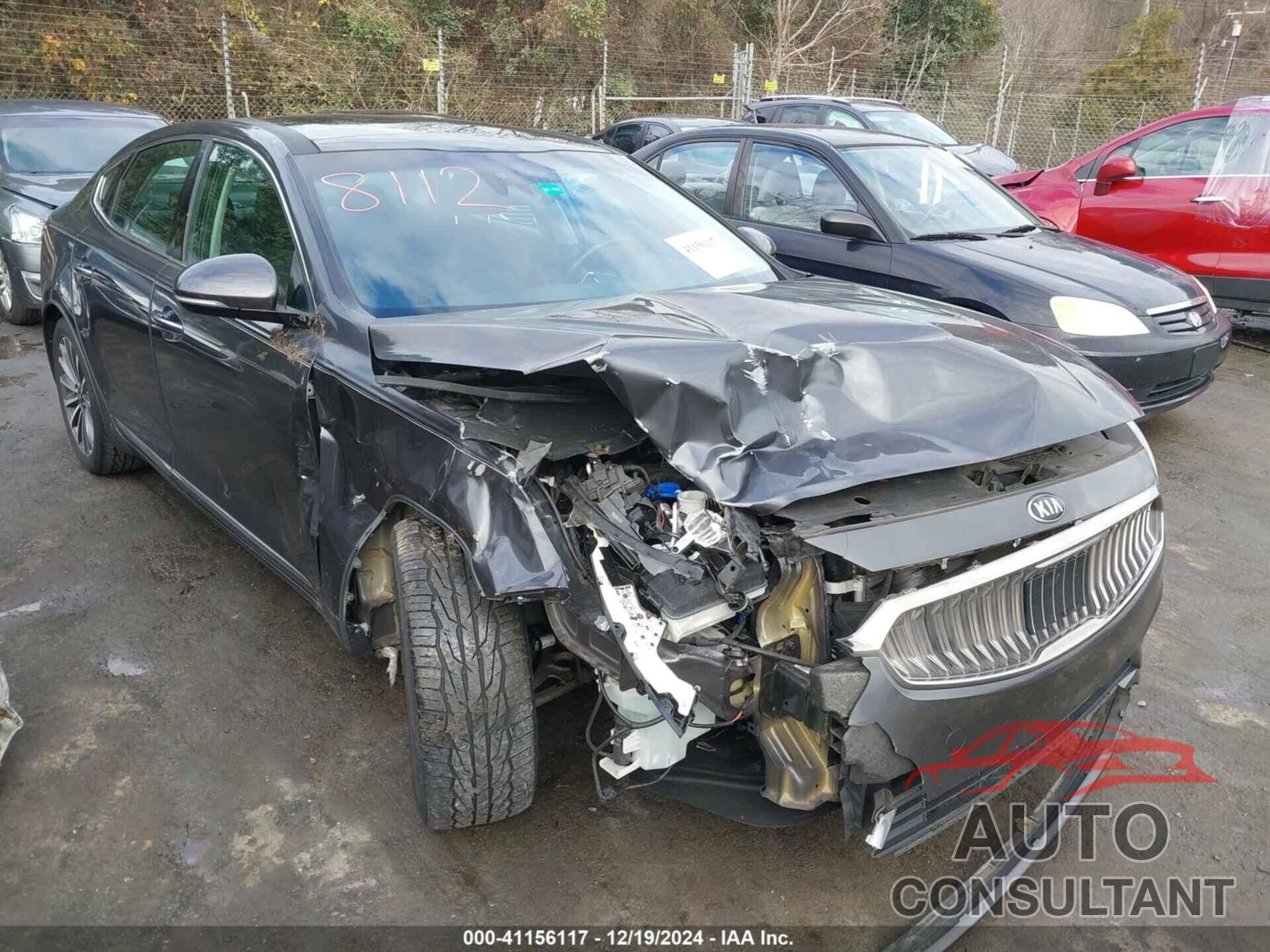KIA CADENZA 2017 - KNALC4J18H5083949