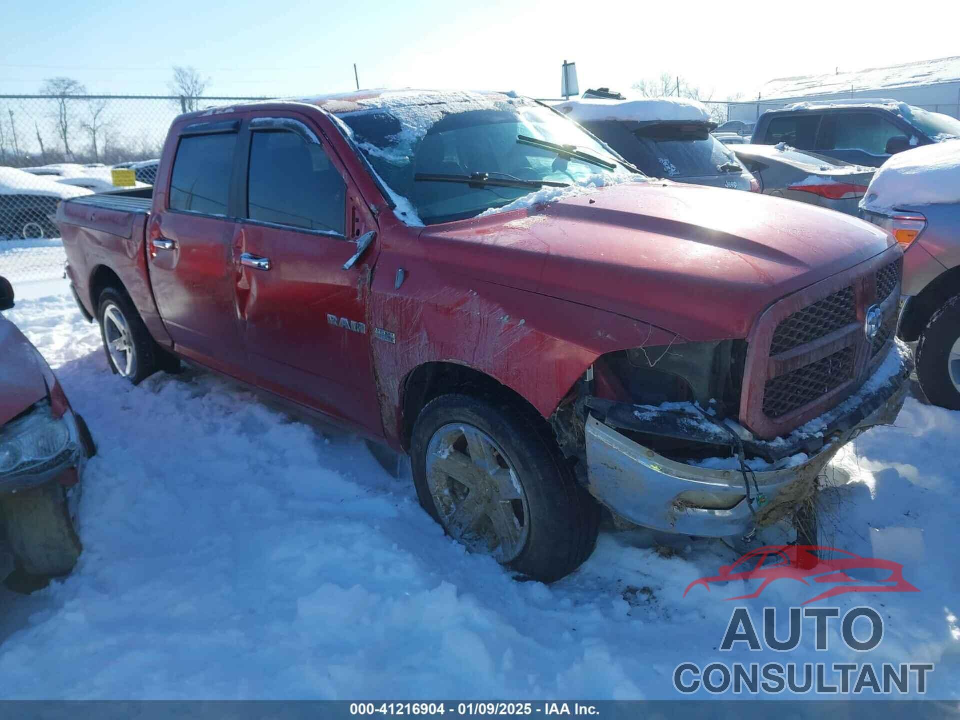 DODGE RAM 1500 2010 - 1D7RB1CT1AS181148