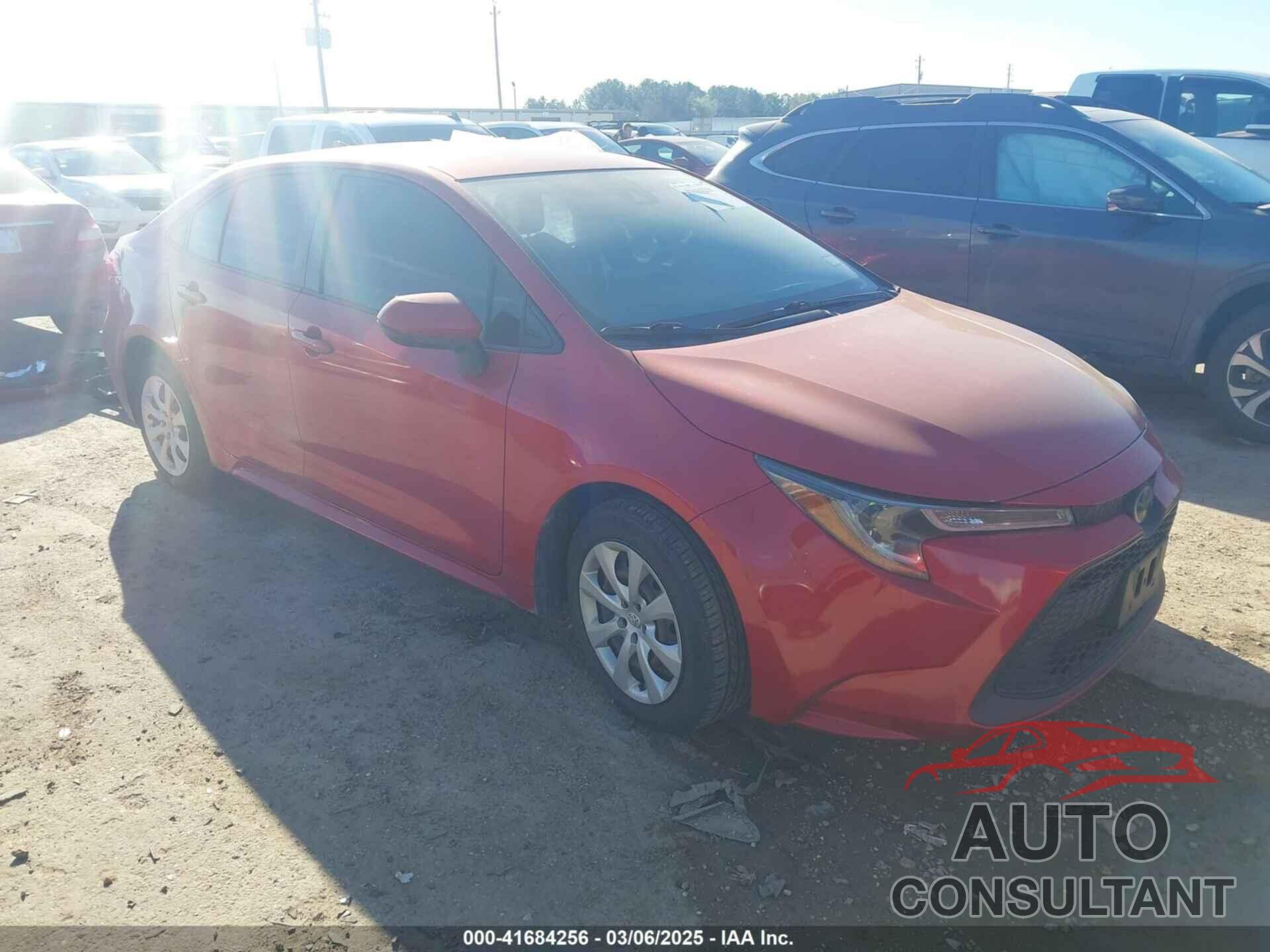 TOYOTA COROLLA 2020 - JTDEPRAE5LJ106071