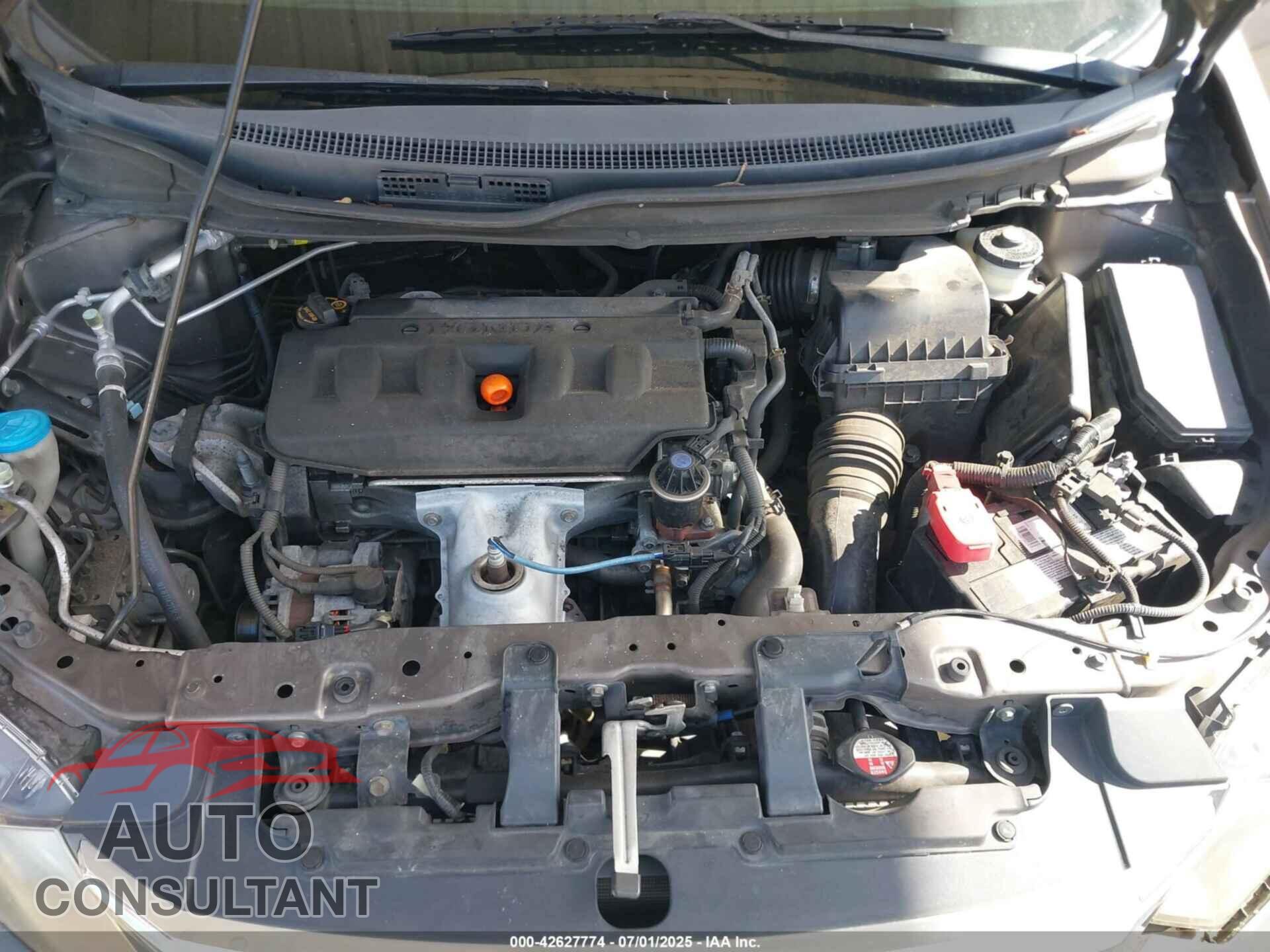HONDA CIVIC 2012 - 19XFB2F91CE024244