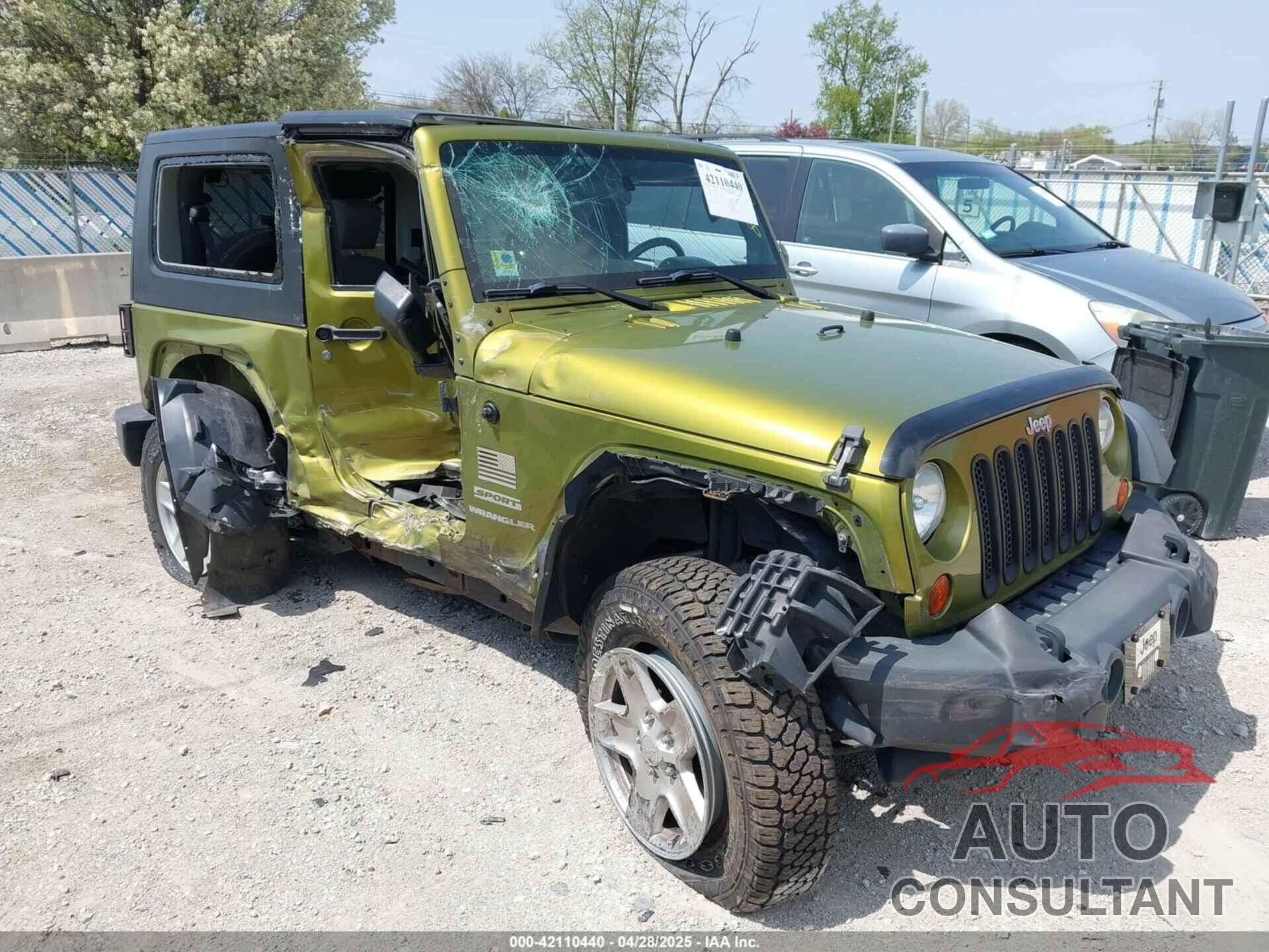 JEEP WRANGLER 2010 - 1J4AA2D15AL218767