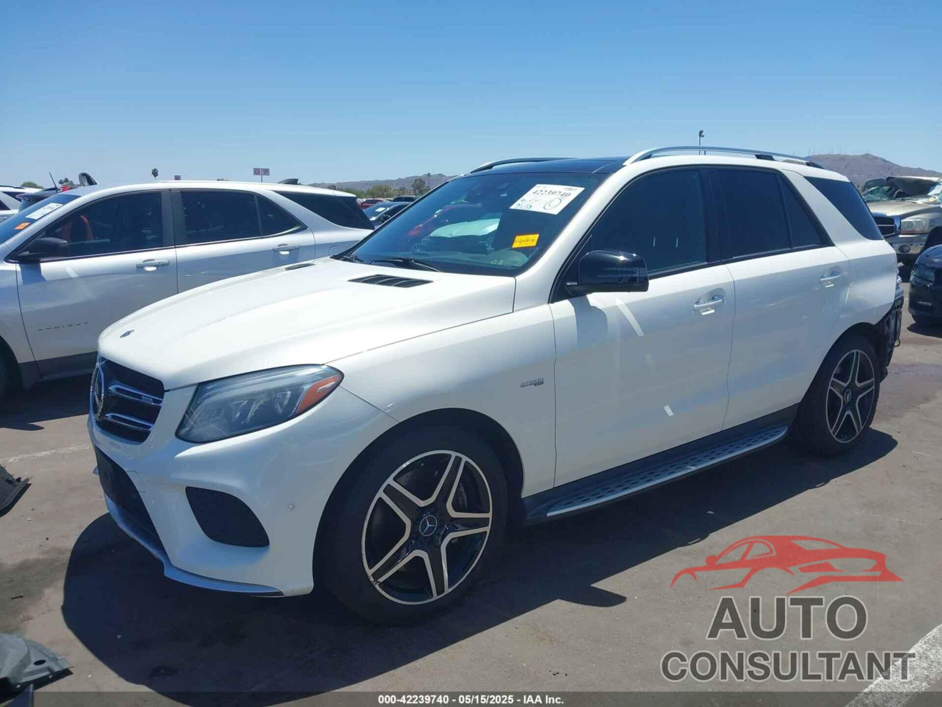 MERCEDES-BENZ AMG GLE 43 2018 - 4JGDA6EB5JA998357