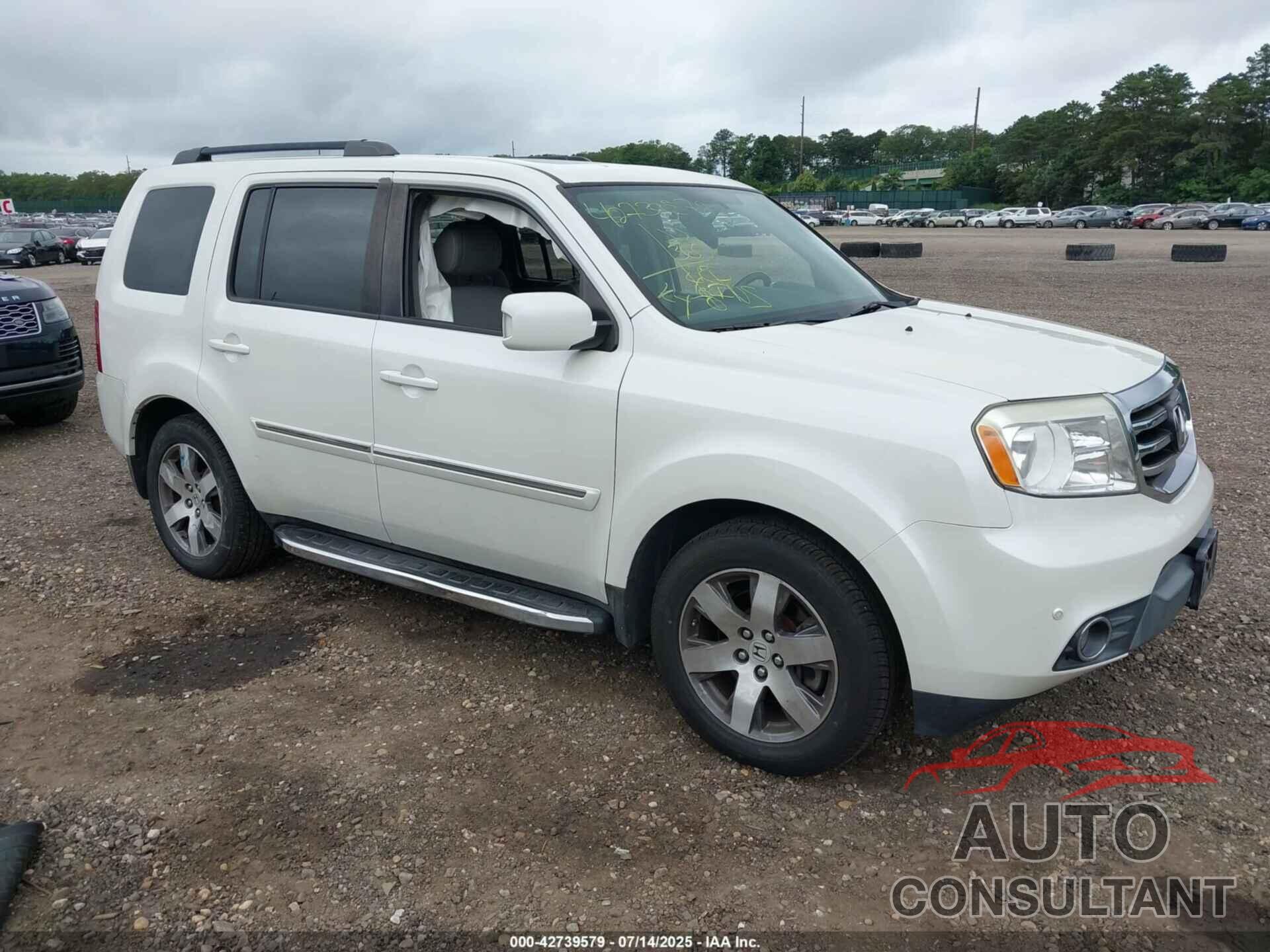HONDA PILOT 2013 - 5FNYF4H94DB072452