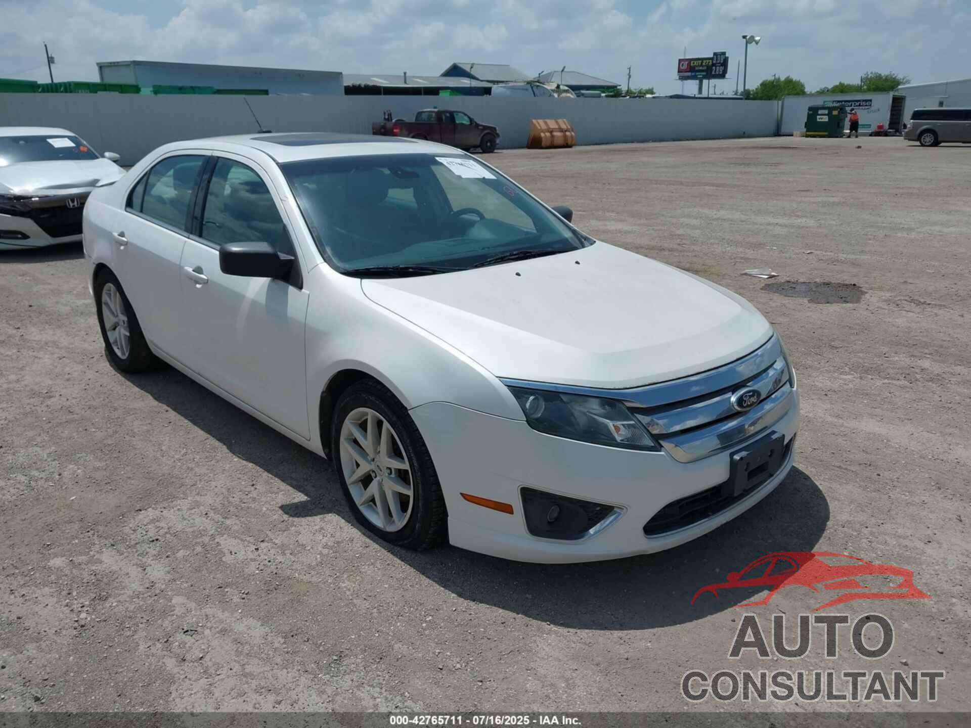 FORD FUSION 2011 - 3FAHP0CG5BR127469