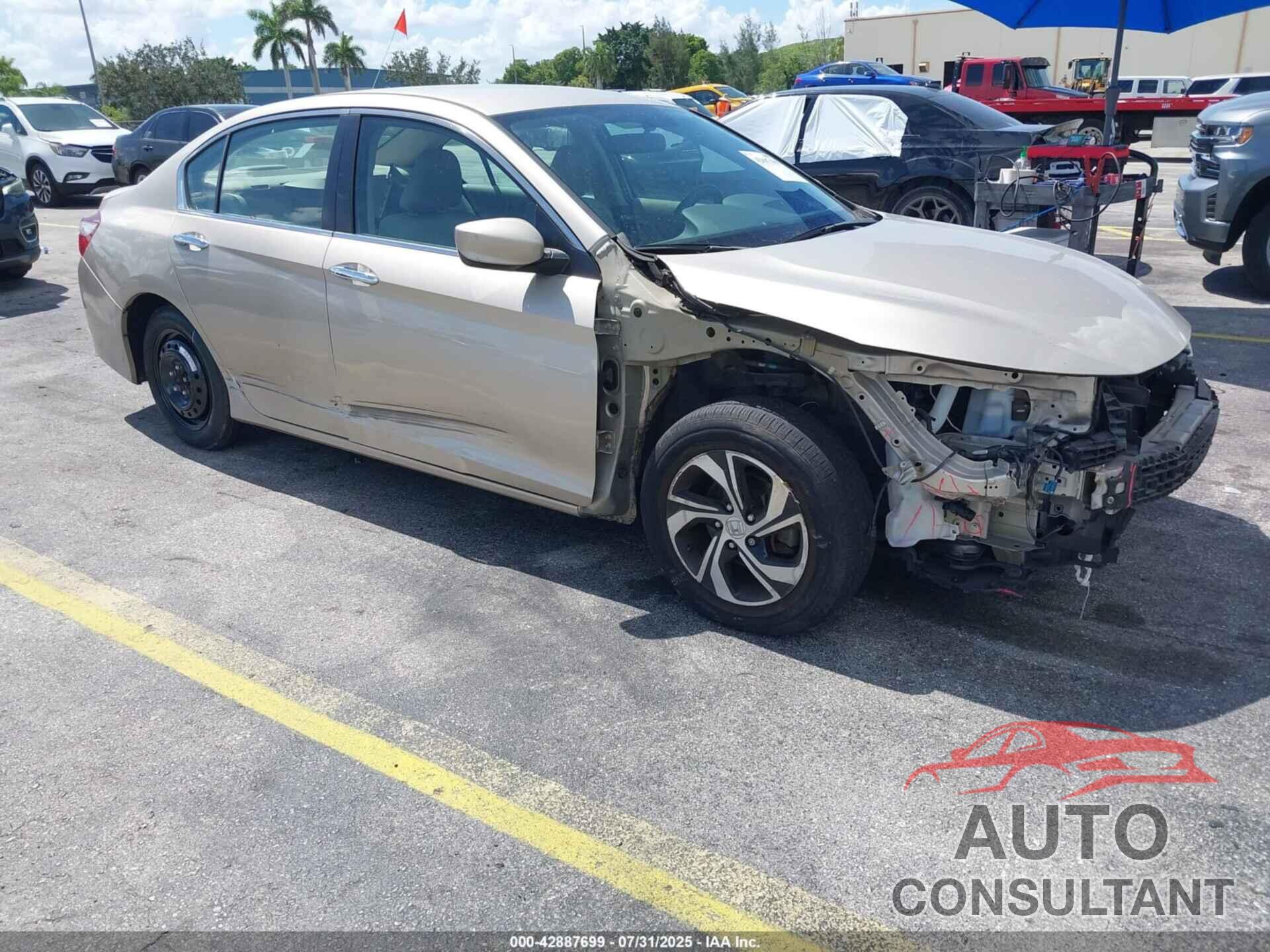 HONDA ACCORD 2017 - 1HGCR2F32HA262299