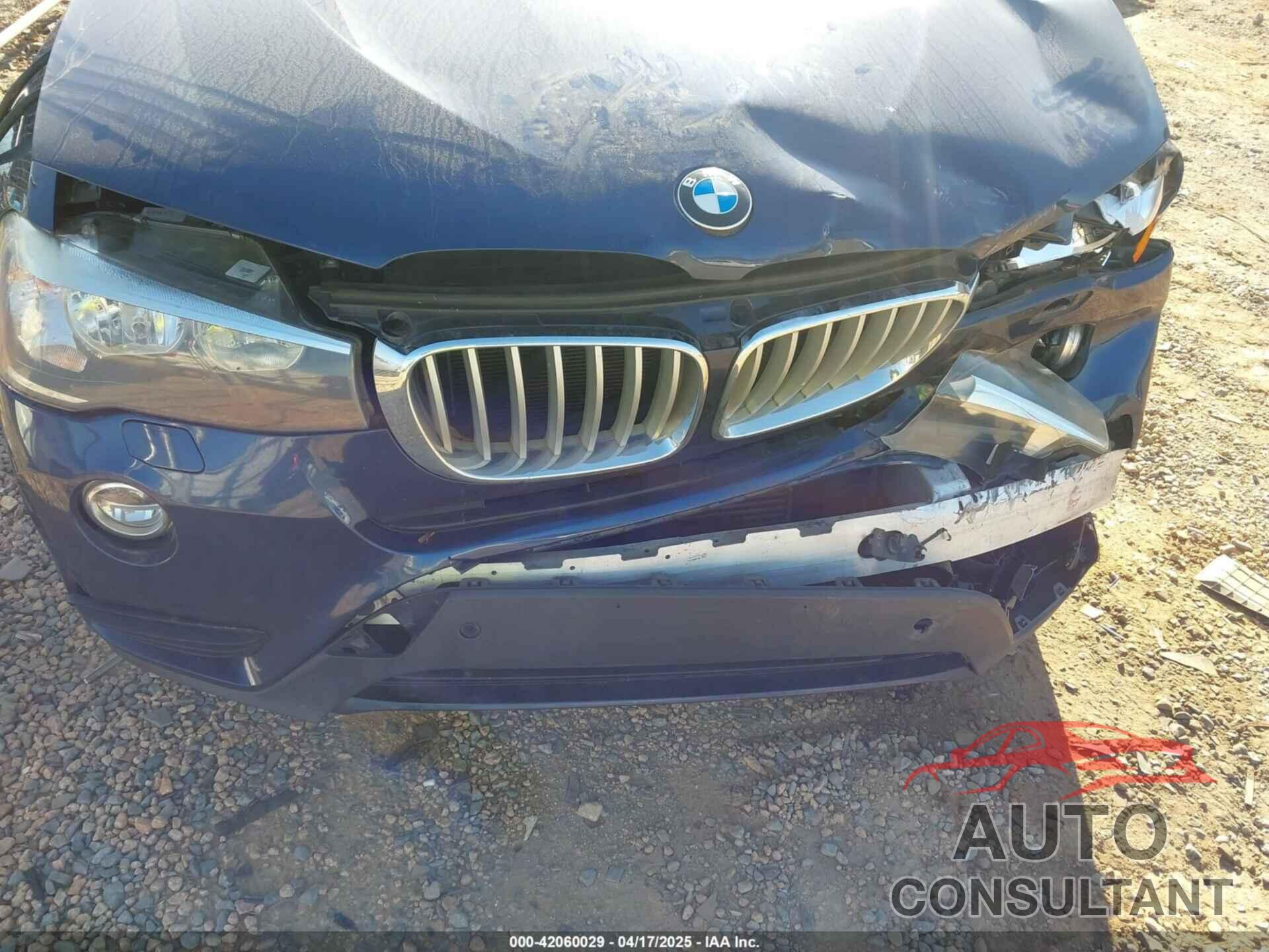BMW X3 2017 - 5UXWX9C55H0T09474
