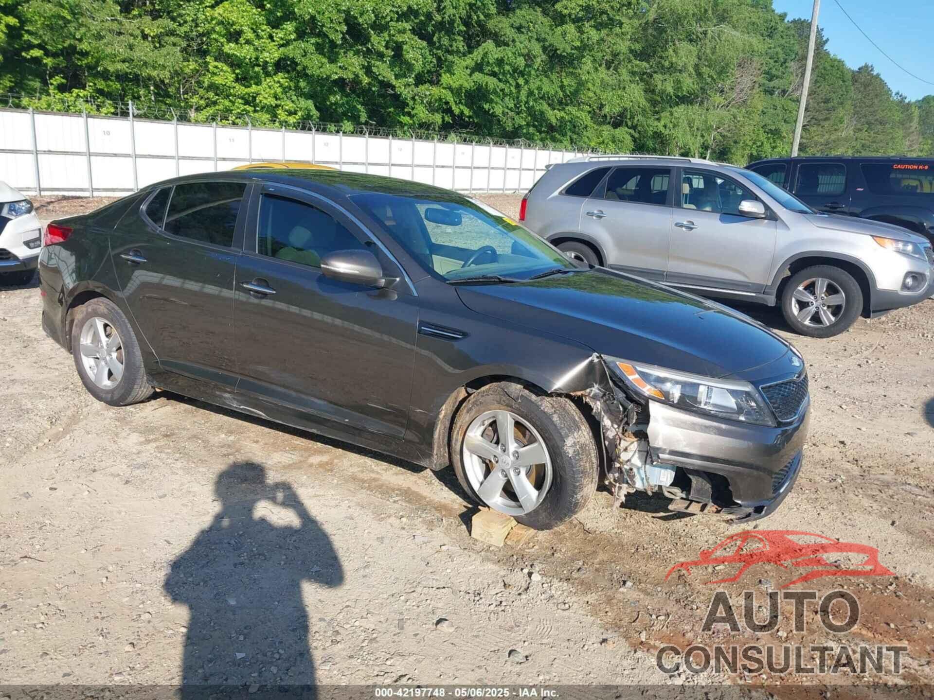 KIA OPTIMA 2014 - 5XXGM4A76EG289090