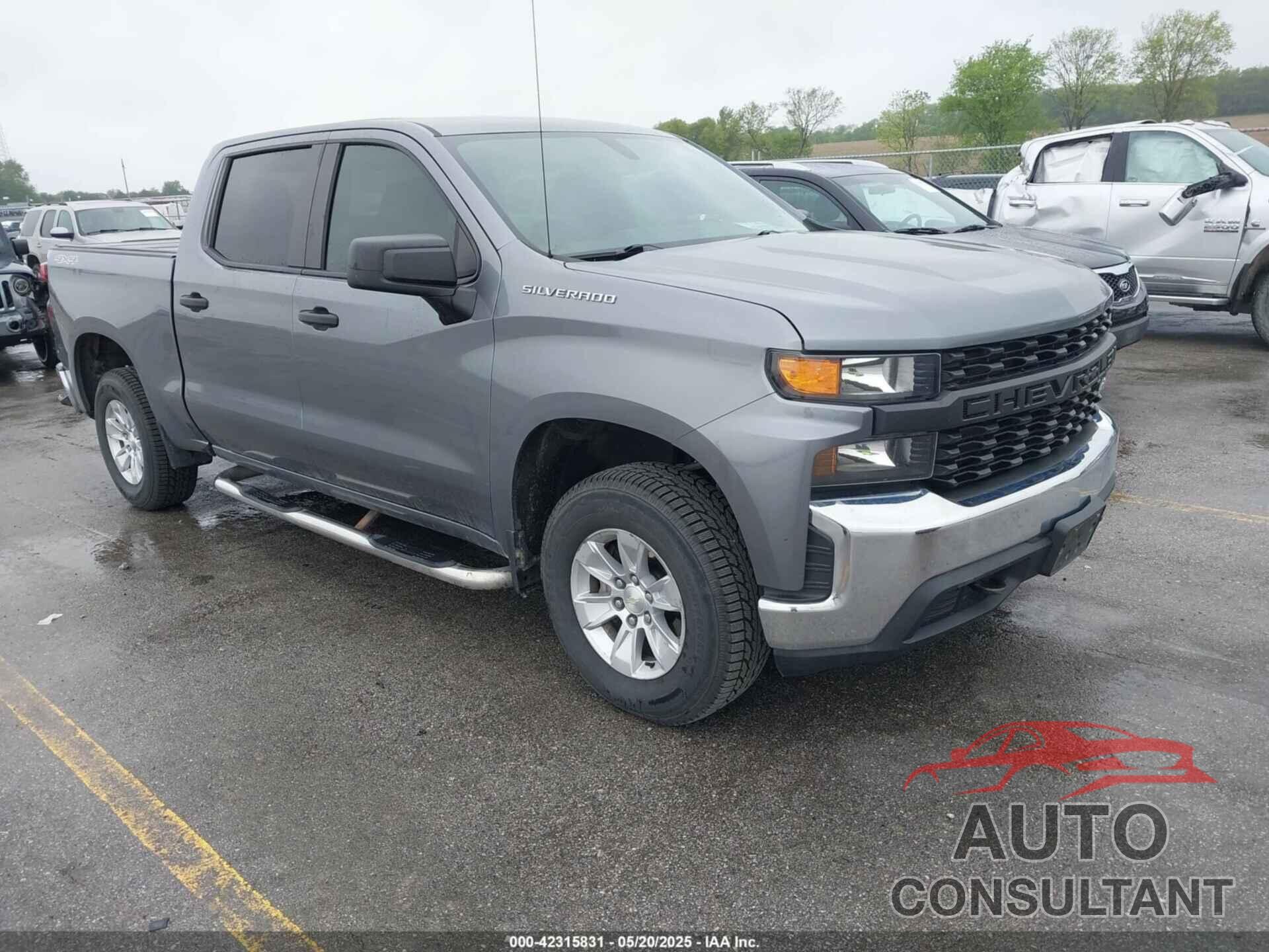 CHEVROLET SILVERADO 1500 2019 - 1GCUYAEF3KZ323471