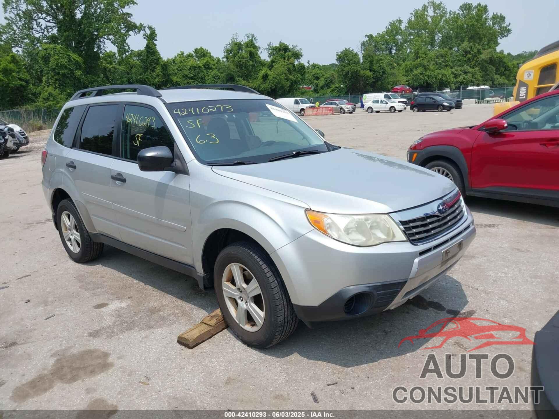 SUBARU FORESTER 2010 - JF2SH6BC7AH912995