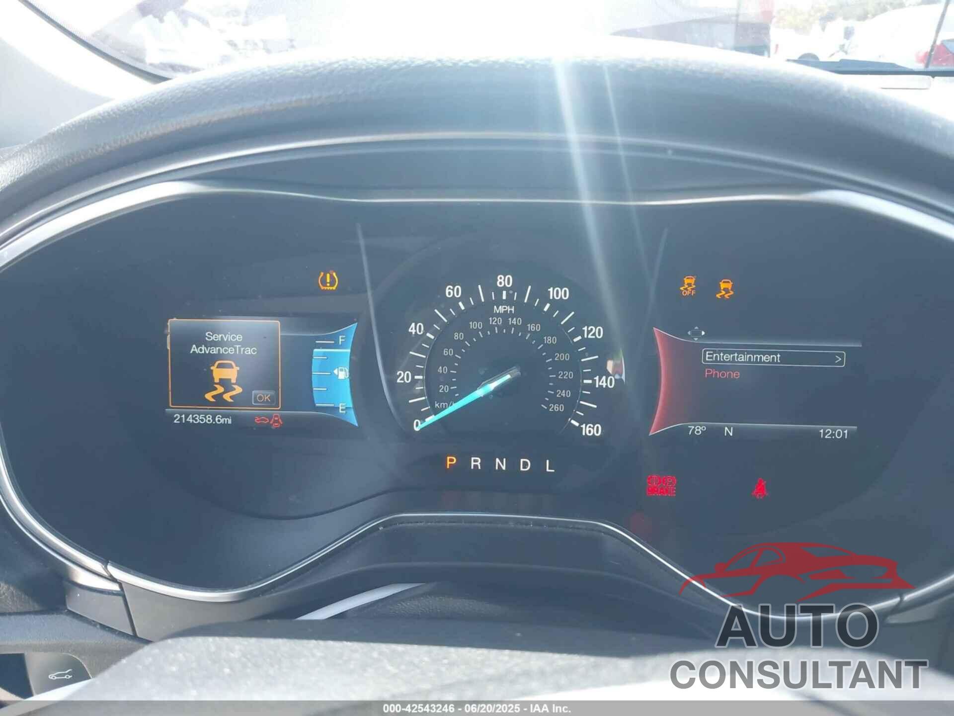 FORD FUSION 2017 - 3FA6P0H71HR312935