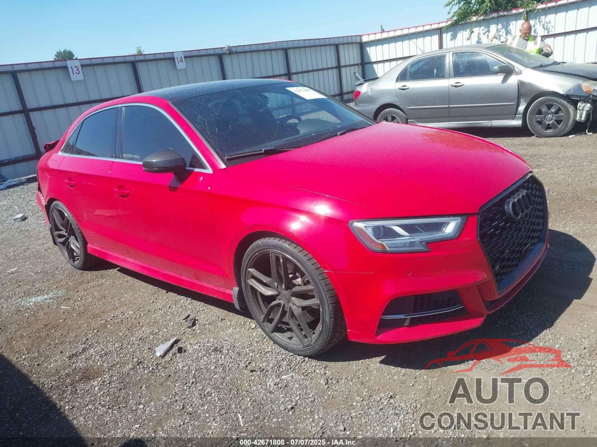 AUDI S3 2017 - WAUB1GFF9H1017103