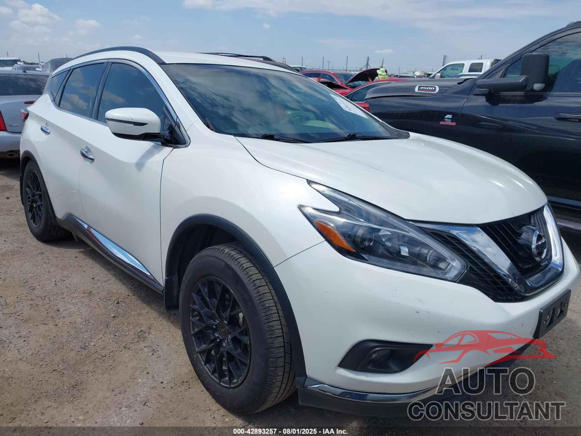 NISSAN MURANO 2018 - 5N1AZ2MG6JN104070