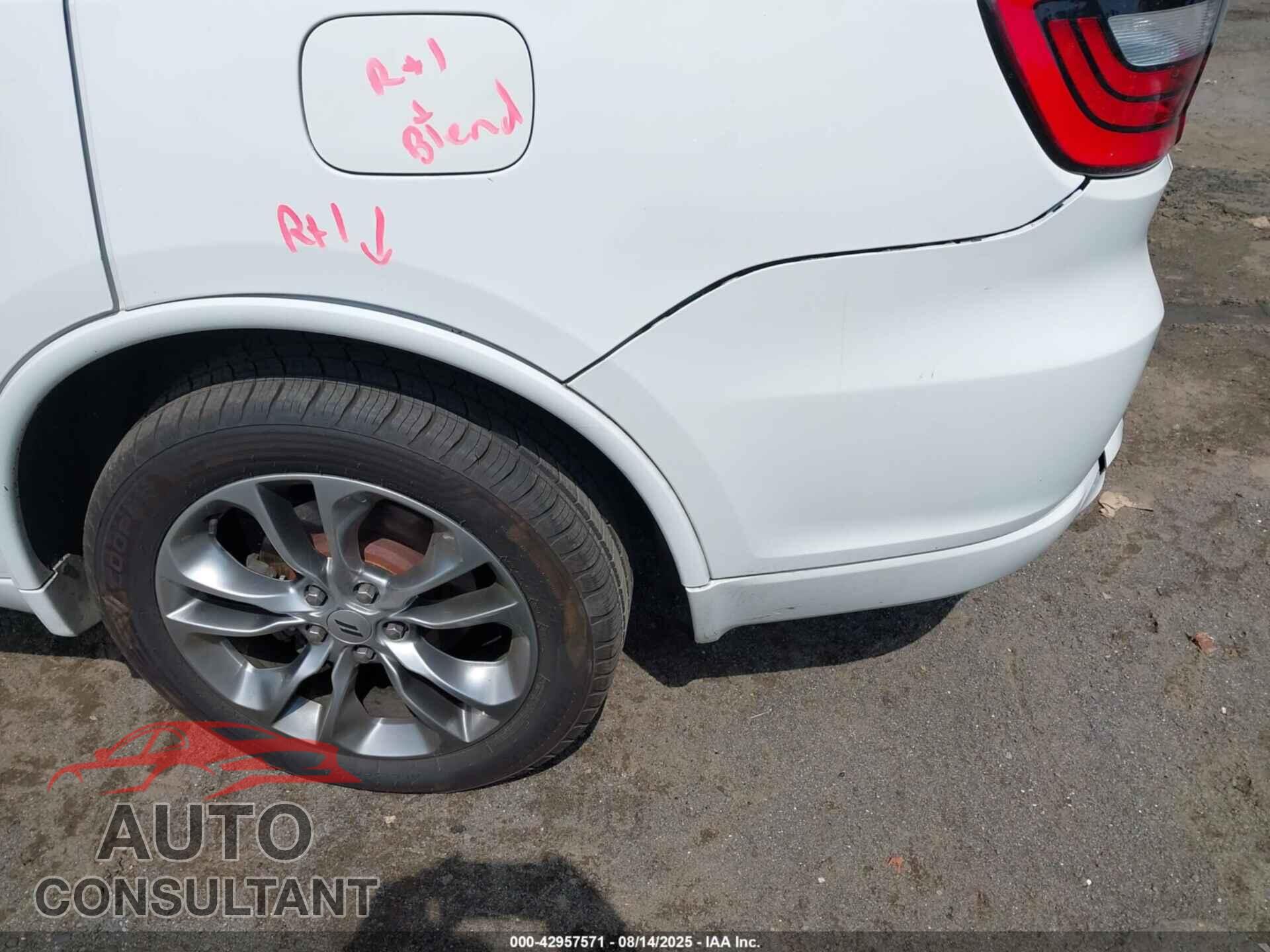 DODGE DURANGO 2020 - 1C4RDJDG0LC187557