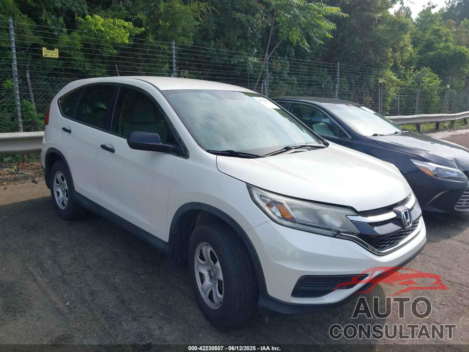 HONDA CR-V 2016 - 5J6RM3H38GL031821
